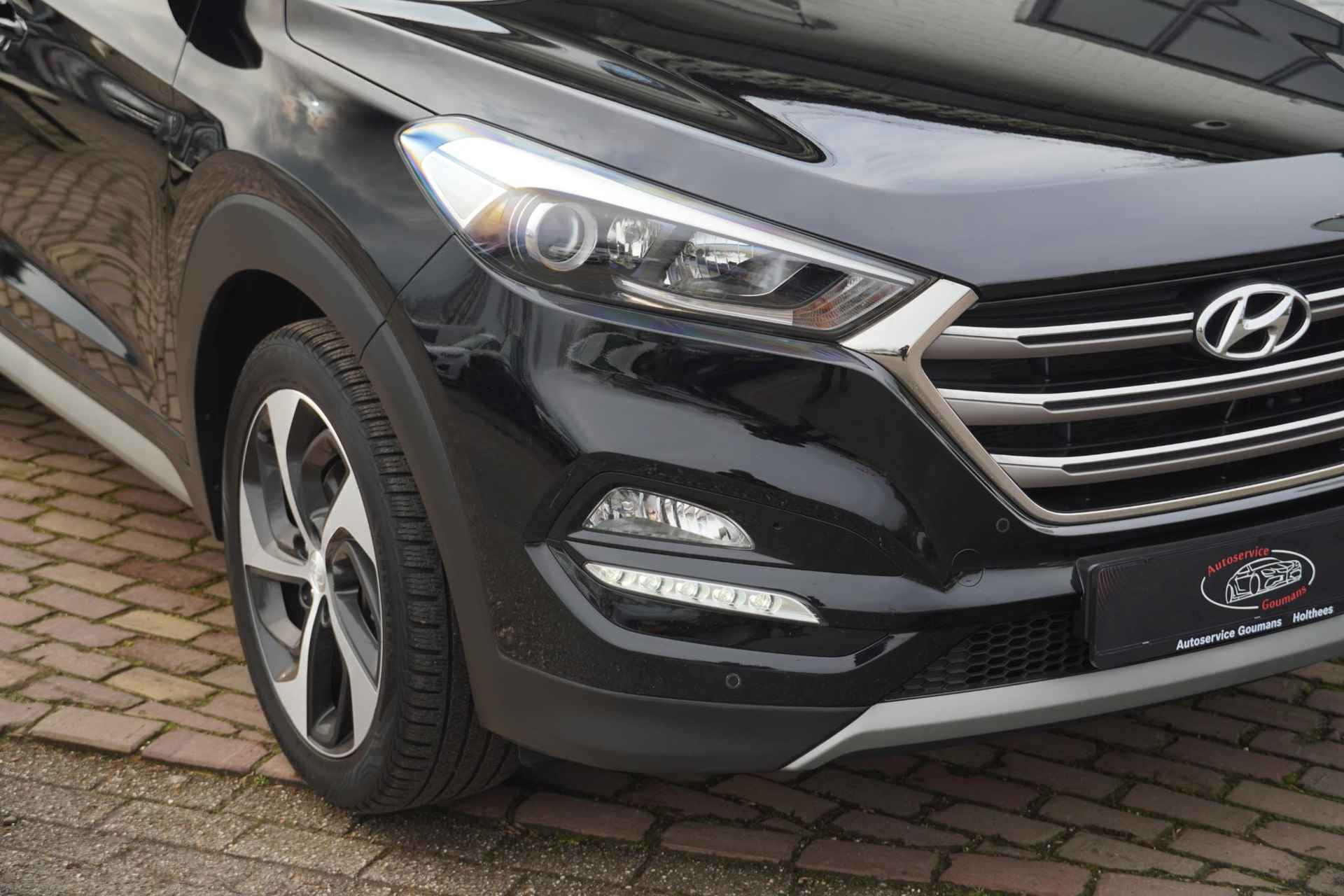 Hyundai Tucson 1.6 T-GDi Premium 4WD Trekhaak Leer - 17/29