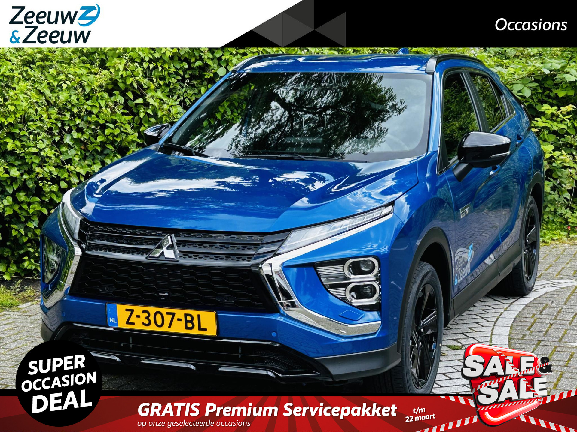 Mitsubishi Eclipse Cross 2.4 PHEV Black Edition DEMO VOERTUIG VRAAG NAAR DE HUIDIGE KILOMETERSTAND , BLACK EDTION ZEER COMPLETE UITVOERING