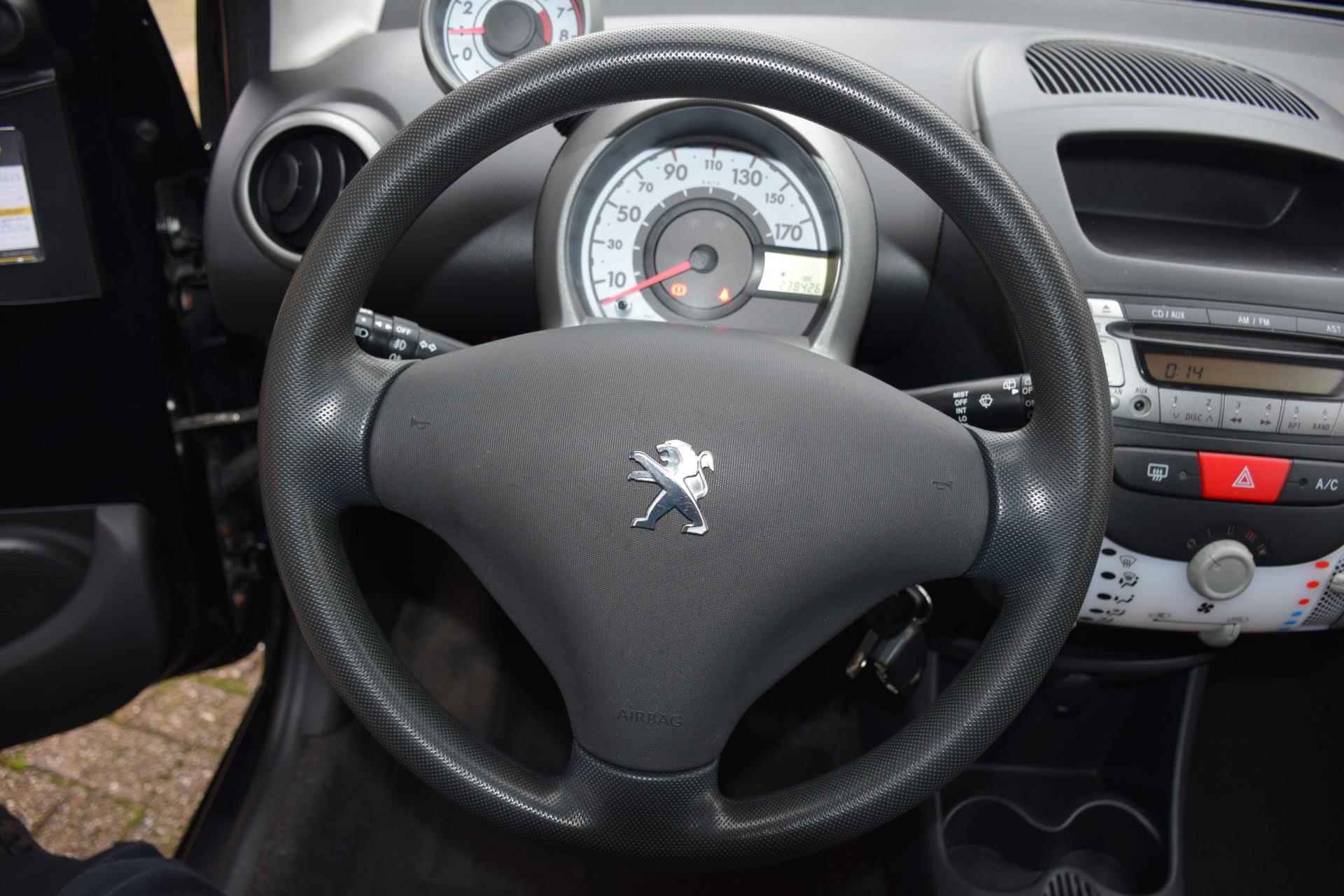 Peugeot 107 1.0 Active, Electrische ramen, Radio-CD, Airco, Led, Aux-usb - 19/45