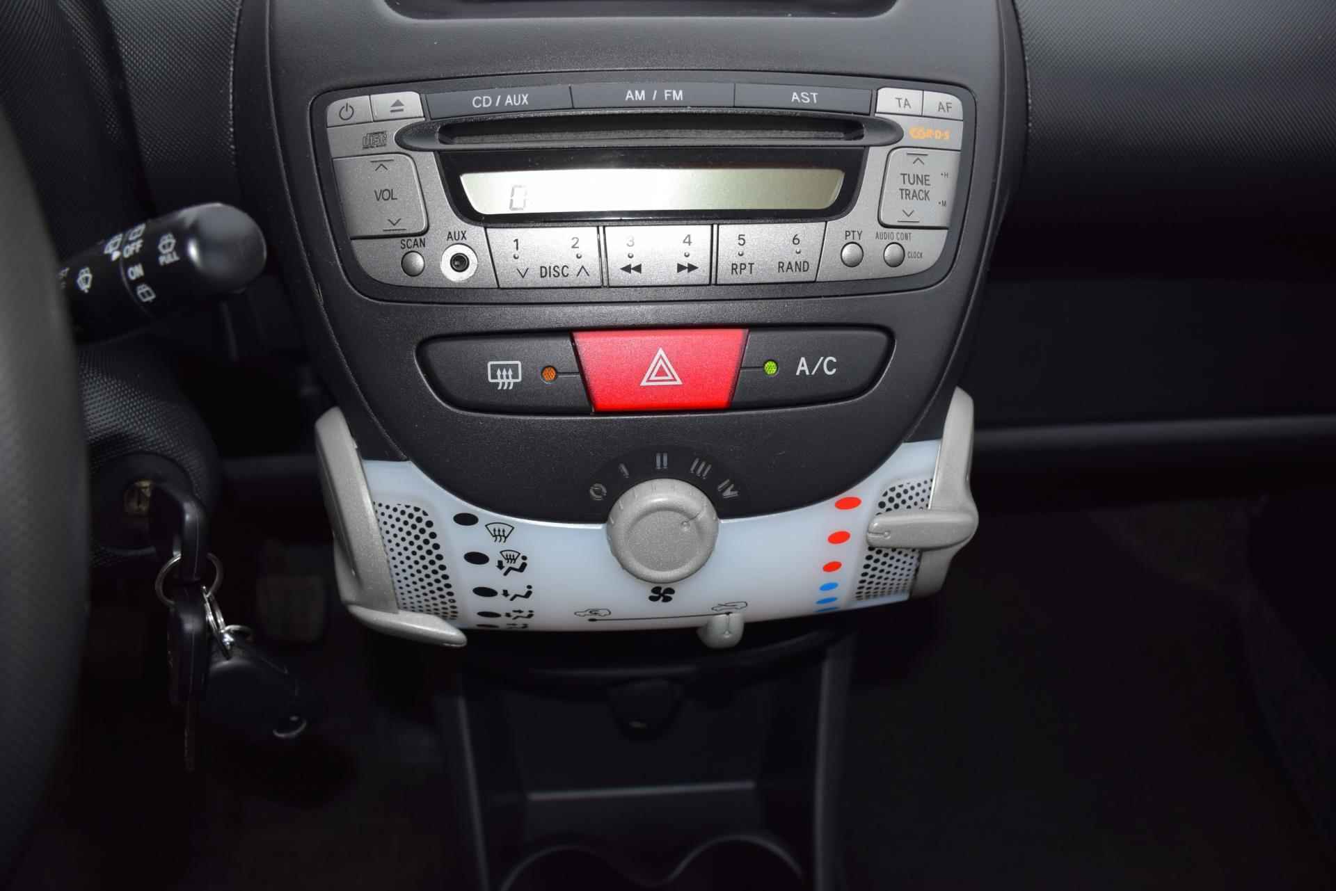 Peugeot 107 1.0 Active, Electrische ramen, Radio-CD, Airco, Led, Aux-usb - 22/45