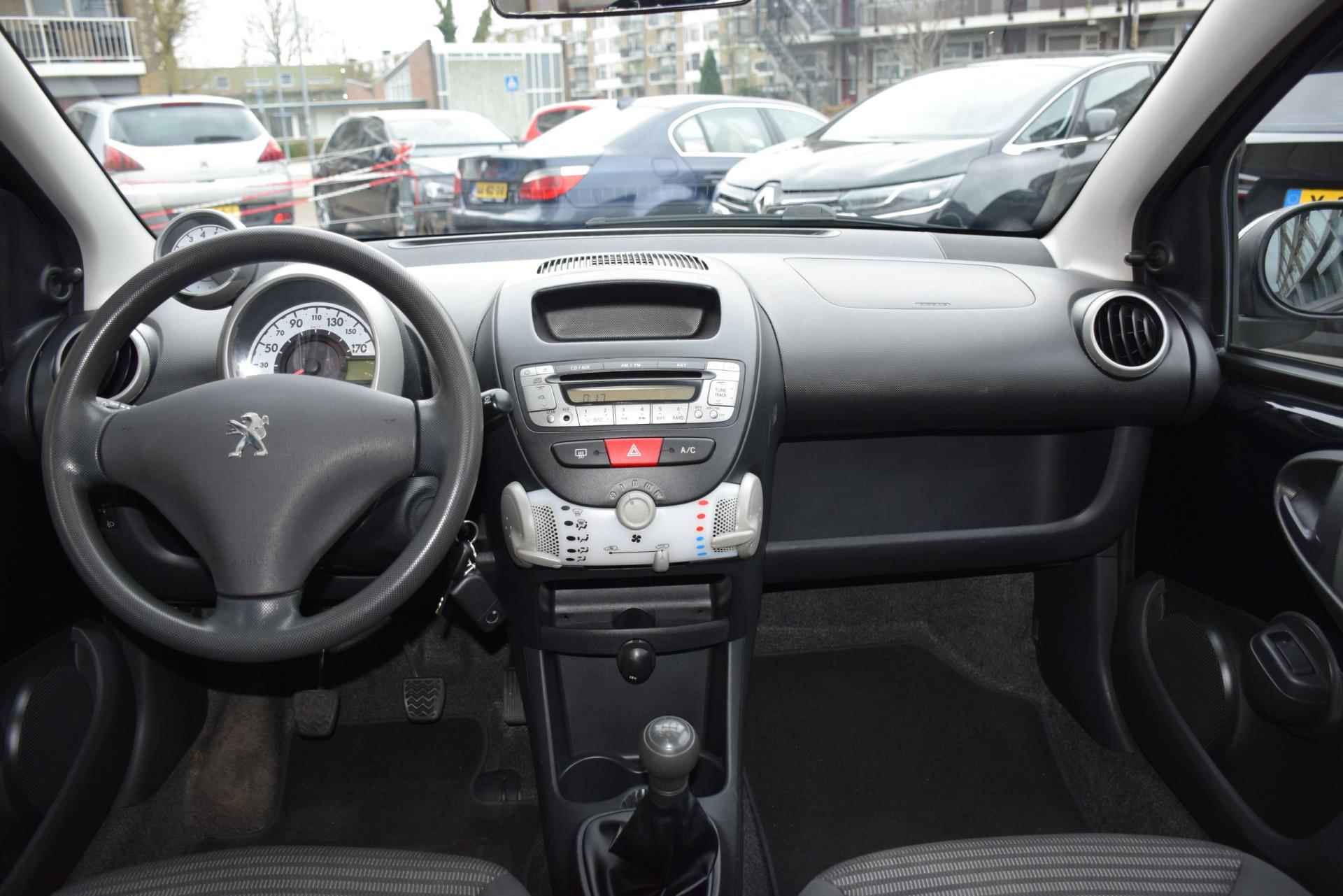 Peugeot 107 1.0 Active, Electrische ramen, Radio-CD, Airco, Led, Aux-usb - 30/45