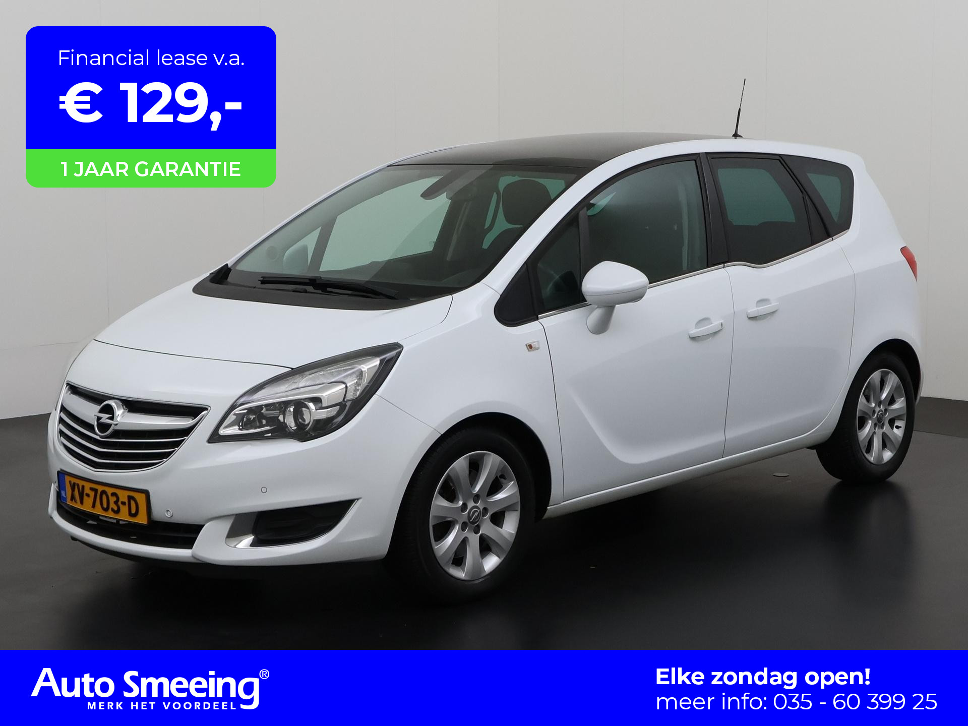 Opel Meriva 1.4 Turbo Cosmo | Panoramadak | Parkeersensoren | Zondag Open!