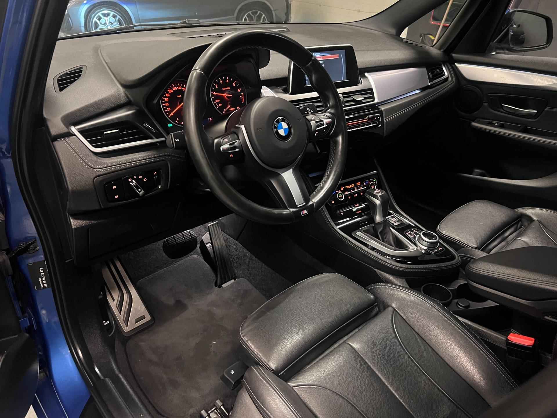 BMW 2-serie Gran Tourer 218i M-SPORT 7P NAVI/LEDER/LED/ECC/PDC/CRUISE/// - 12/51