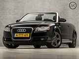 Audi A4 Cabriolet 2.0 TFSI 200Pk Automaat (YOUNGTIMER, CLIMATE, STOELVERWARMING, LEDEREN SPORTSTOELEN, LM VELGEN, PARKEERSENSOREN, ARMSTEUN, NIEUWE APK, NIEUWSTAAT)