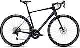 CUBE ATTAIN GTC SLX CARBON/BLACK 2023 Heren Carbon/black 56cm 2023