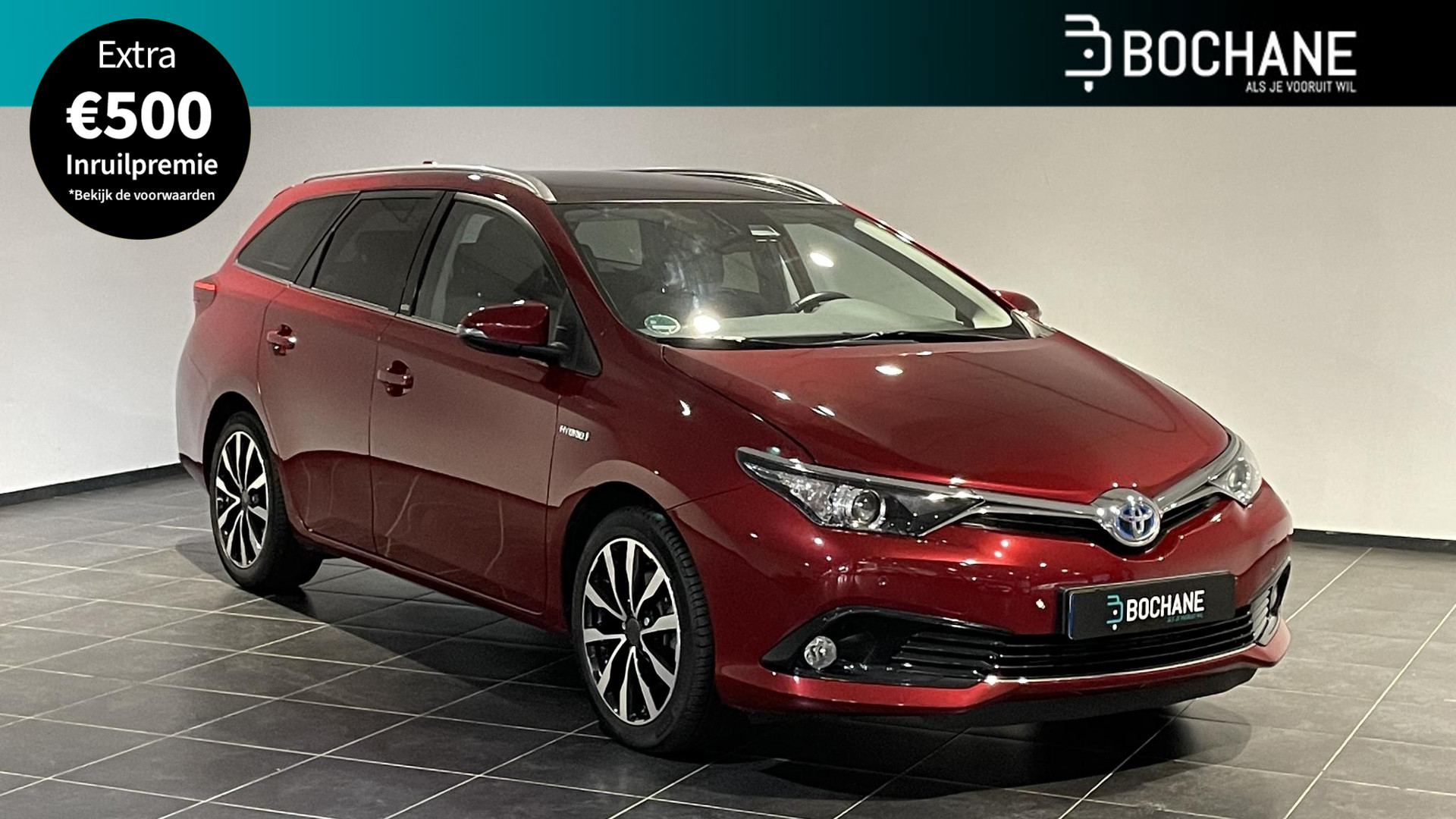 Toyota Auris Touring Sports 1.8 Hybrid Dynamic Go NL-AUTO | 1E EIG. | DEALER ONDERHOUDEN | PANORAMADAK | CAMERA |