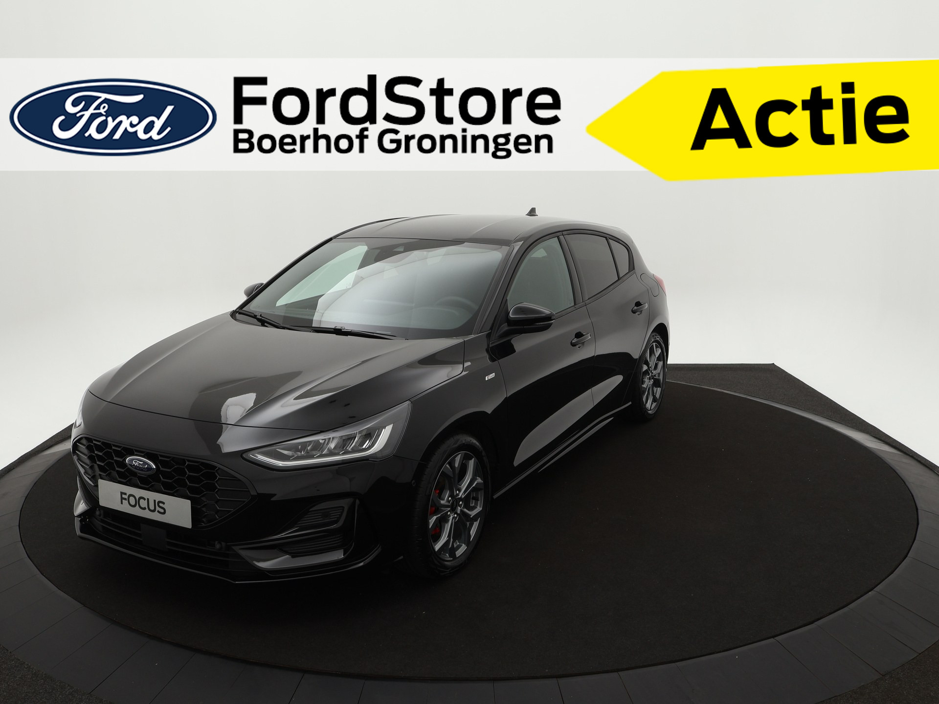 Ford Focus EcoBoost Hybrid 125pk ST Line X | Parking + Winter + Driver Ass. Pack |