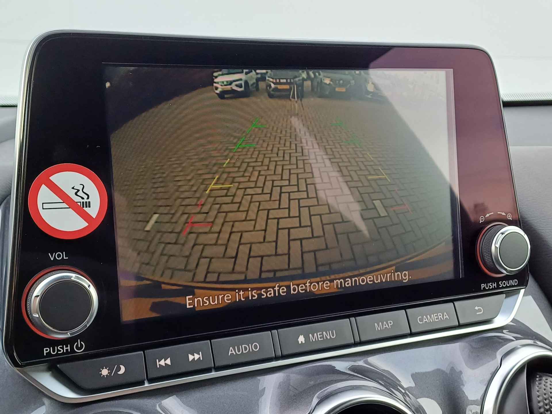 Nissan Juke 1.6 Hybrid 143 N-Design Automaat / Lichtmetalen Velgen / Parkeersensoren icm Camera / Navigatie / Cruise Control / Apple Carplay - 9/27