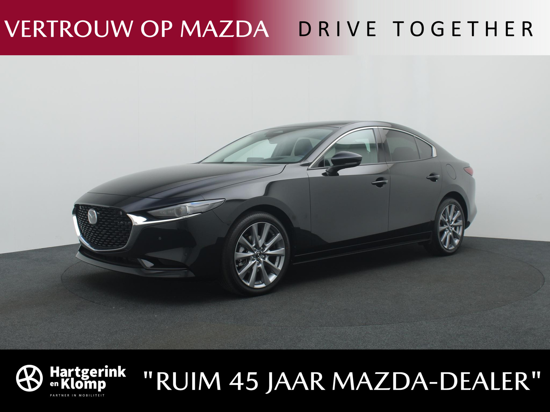 Mazda 3 2.0 e-SkyActiv-G Exclusive-line met Driver Assistance & Sound Pack, Black Comfort Pack en Design Pack | demo voordeel