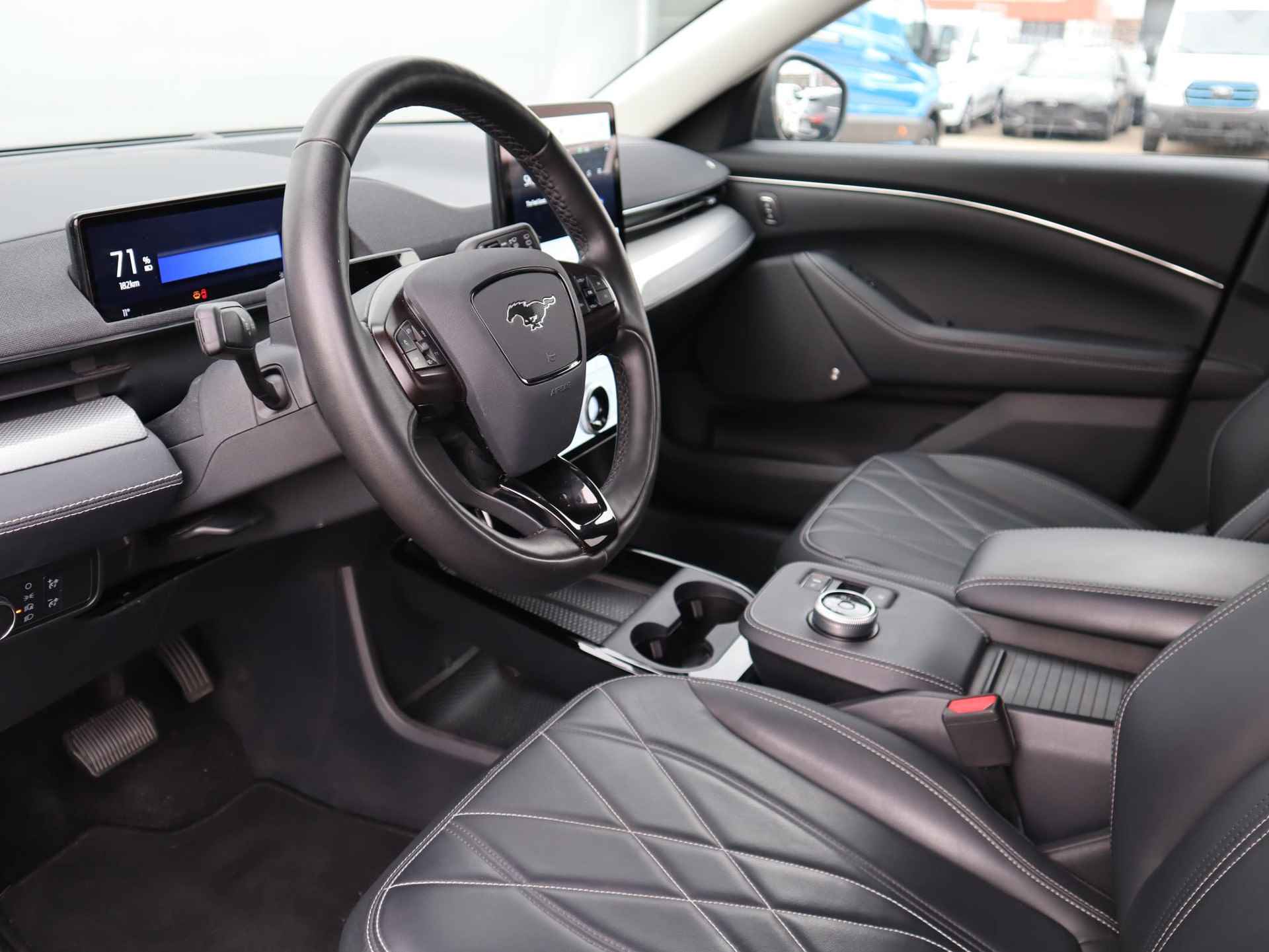 Ford Mustang Mach-E 75kWh RWD 12% Bijtelling | 360 Camera | Lederen bekleding | B&O Sound | Winter pack | Elektrische Achterklep | - 10/39