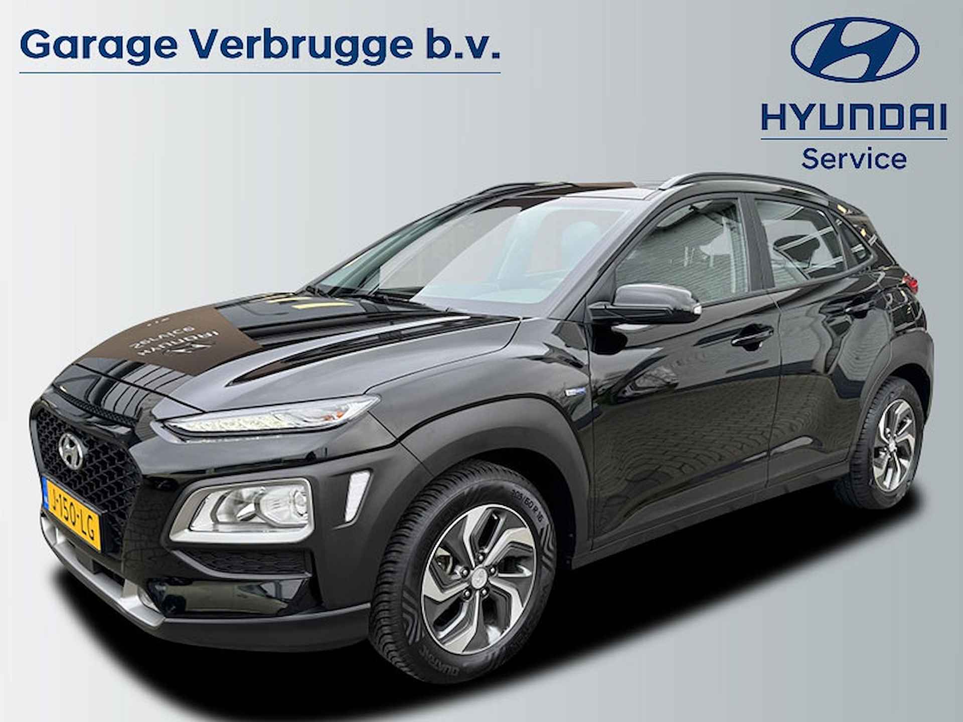 Hyundai Kona 1.6 GDI HEV Comfort | Trekhaak 1300kg! | Navigatie | Achteruitri