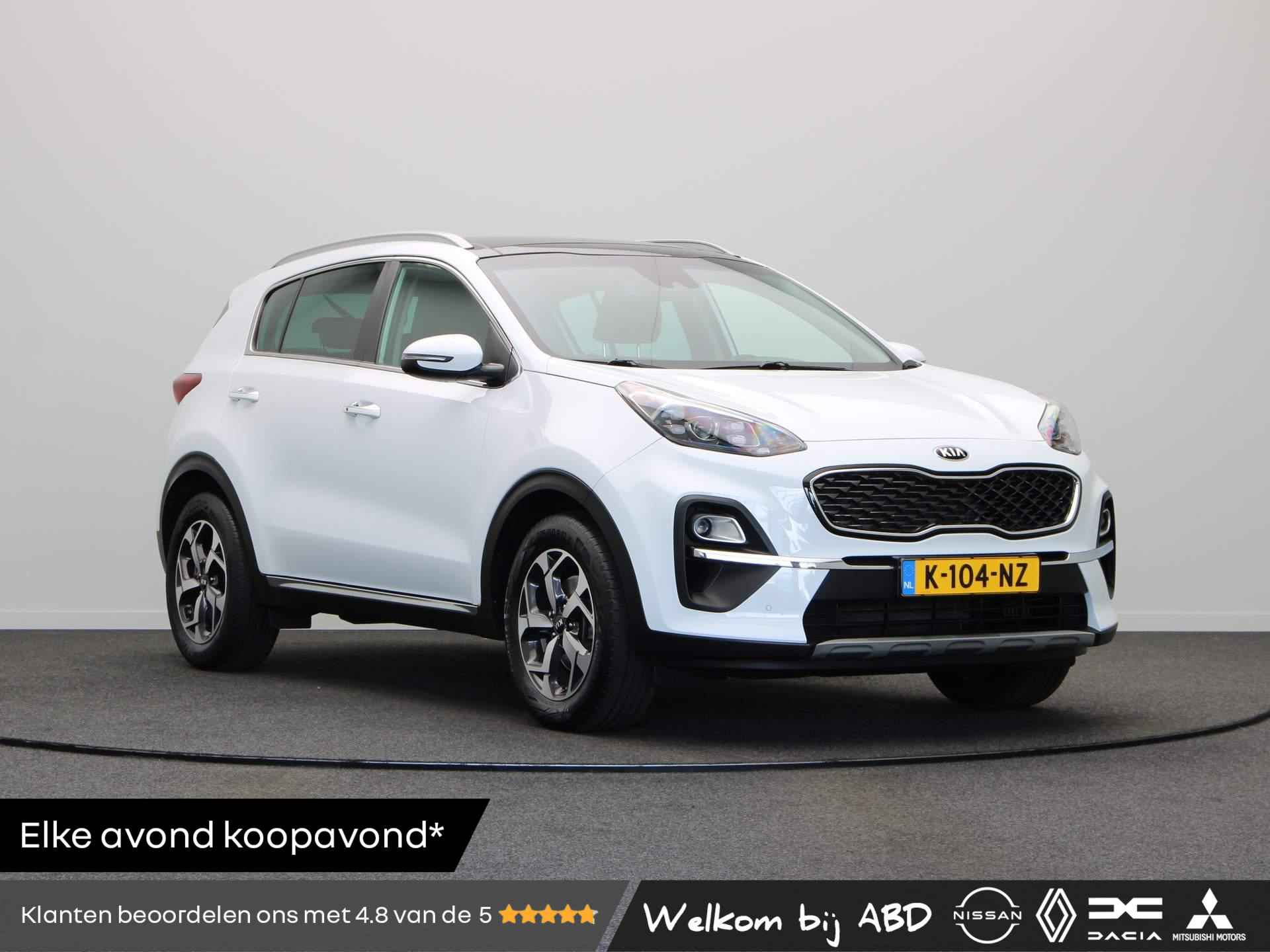 Kia Sportage 1.6 T-GDI GT-Line | Automaat | 1600kg Trekvermogen | Schuif-kantel Panoramadak | Stoelverwarming | Lederen Bekleding | - 1/52