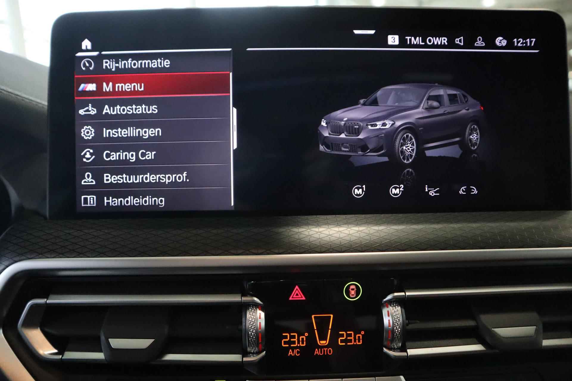 BMW X4 M Competition Driving Assistant Panorama dak / Individual Leder 'Tartufo' - 24/34