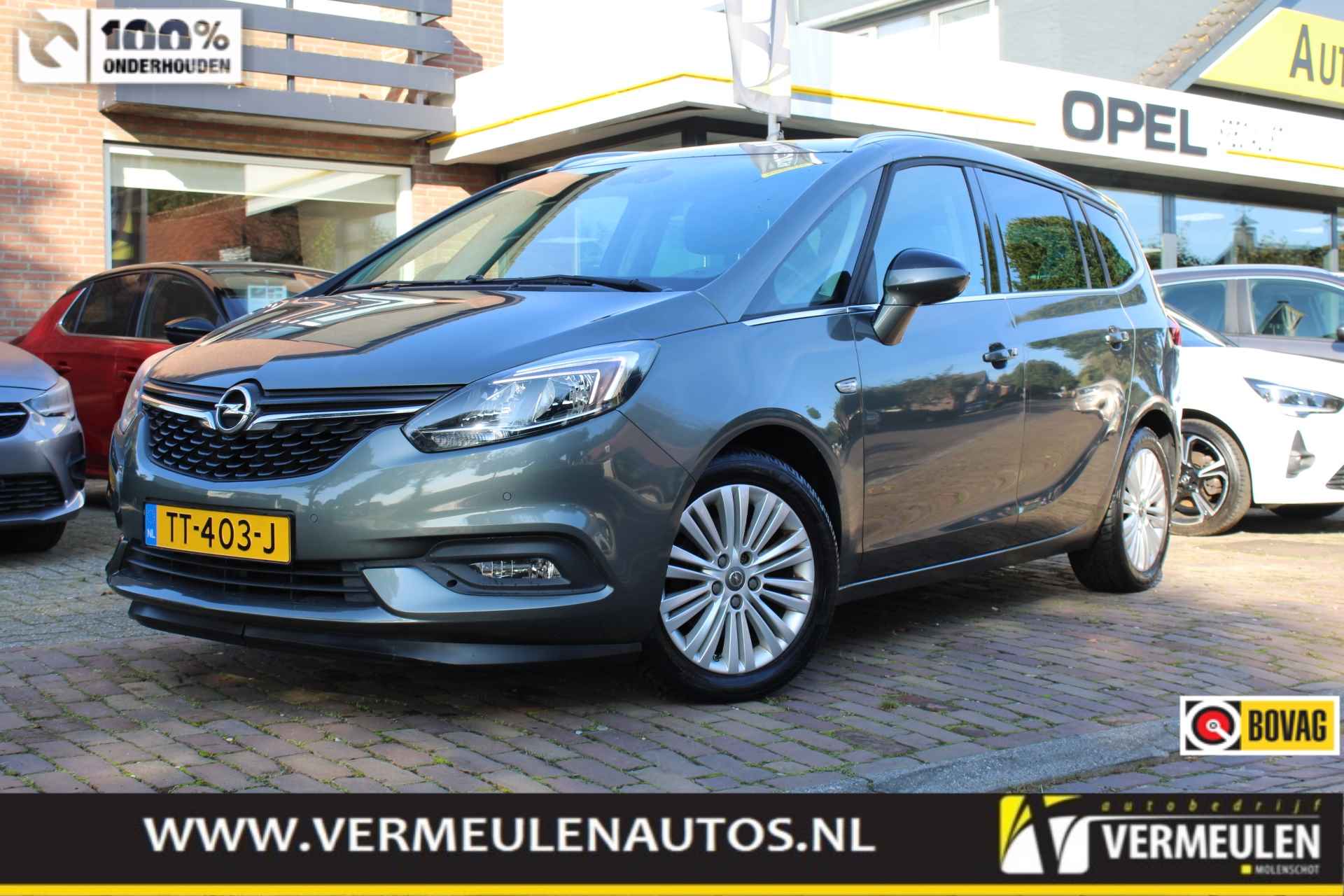 Opel Zafira Tourer 1.4 Turbo 140PK Online Edition + 17"/ Navi/ Clima/ Camera/ AGR/ 7-Persoons/ NL auto - 1/44