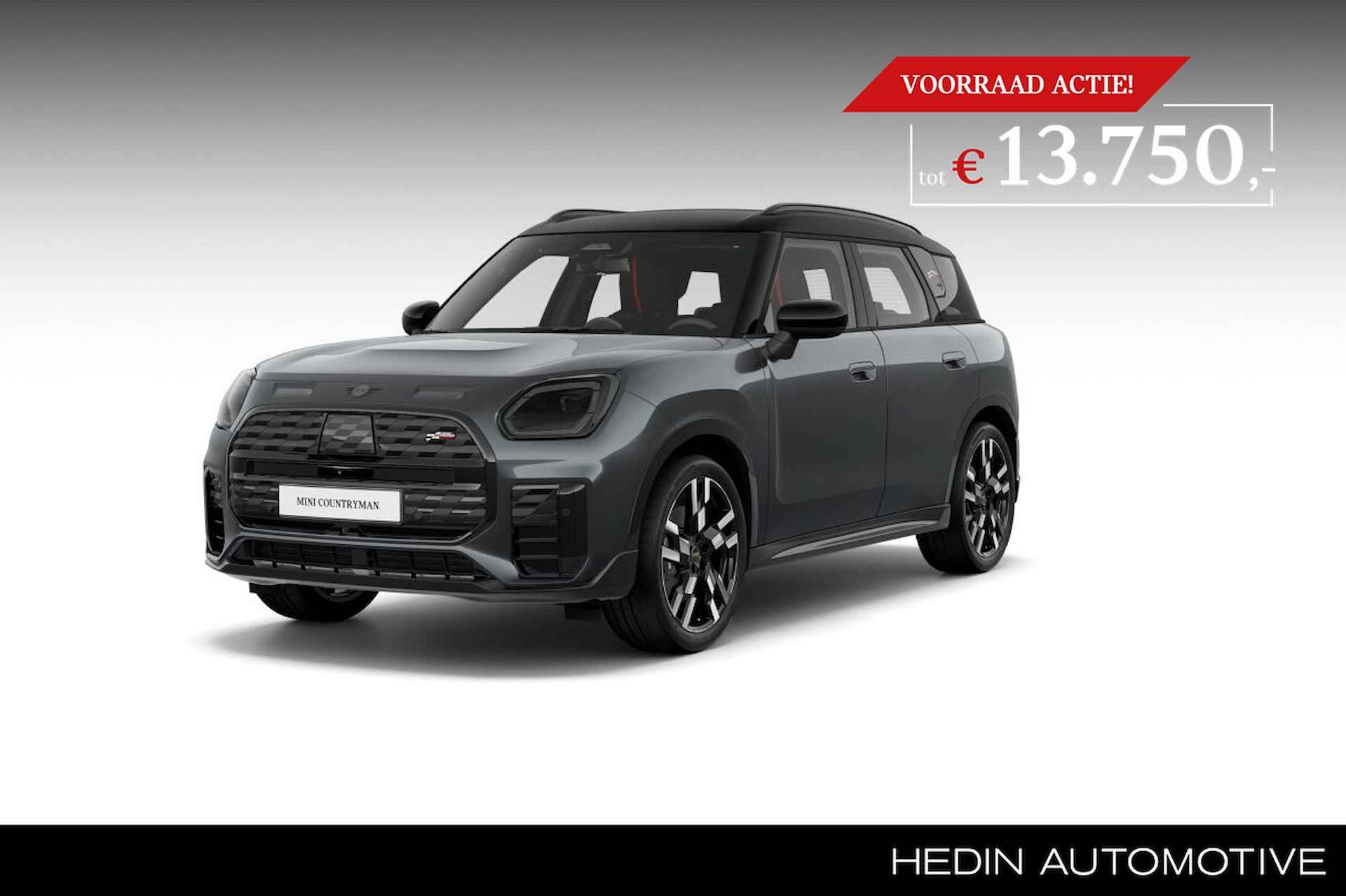 MINI Countryman SE ALL4 | JCW Trim | Pakket S | Head-Up Display | verwarmde voorstoelen | Draadloos oplaadstation |