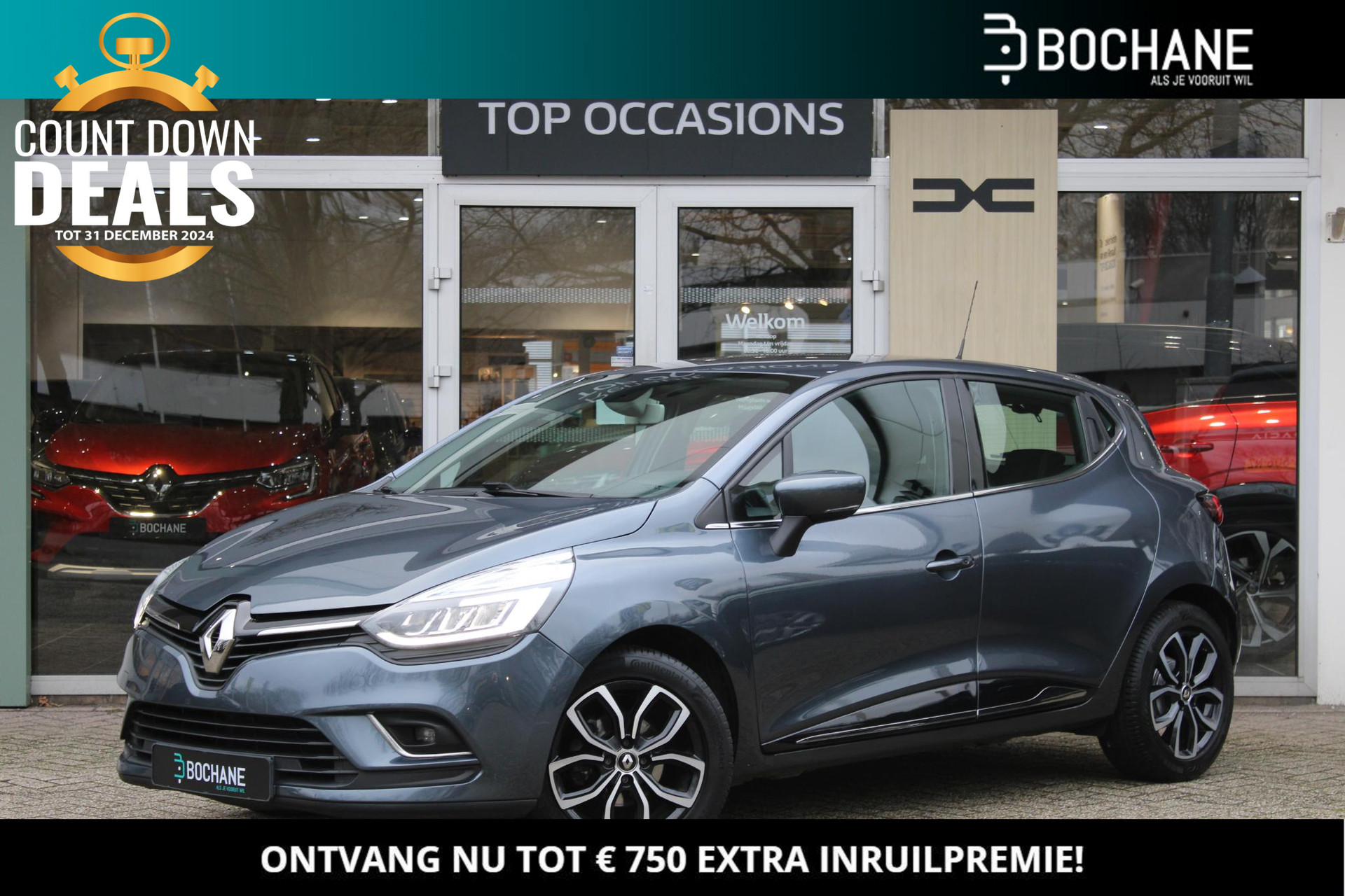 Renault Clio 0.9 TCe 90 Intens | Navigatiesysteem | Parkeersensoren | Cruisecontrol