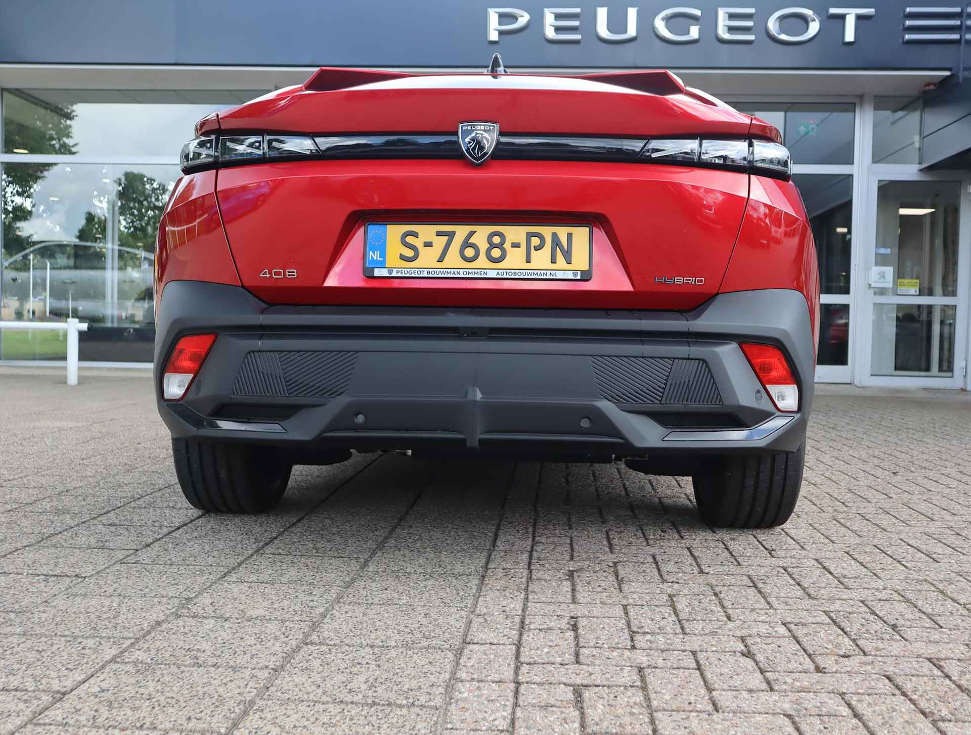 Peugeot 408 GT Plug-In Hybrid 225PK e-EAT8 Automaat, Rijklaarprijs, FOCAL HiFi Elektrisch verstelbare stoelen 360° Camera Panoramadak - 20/72