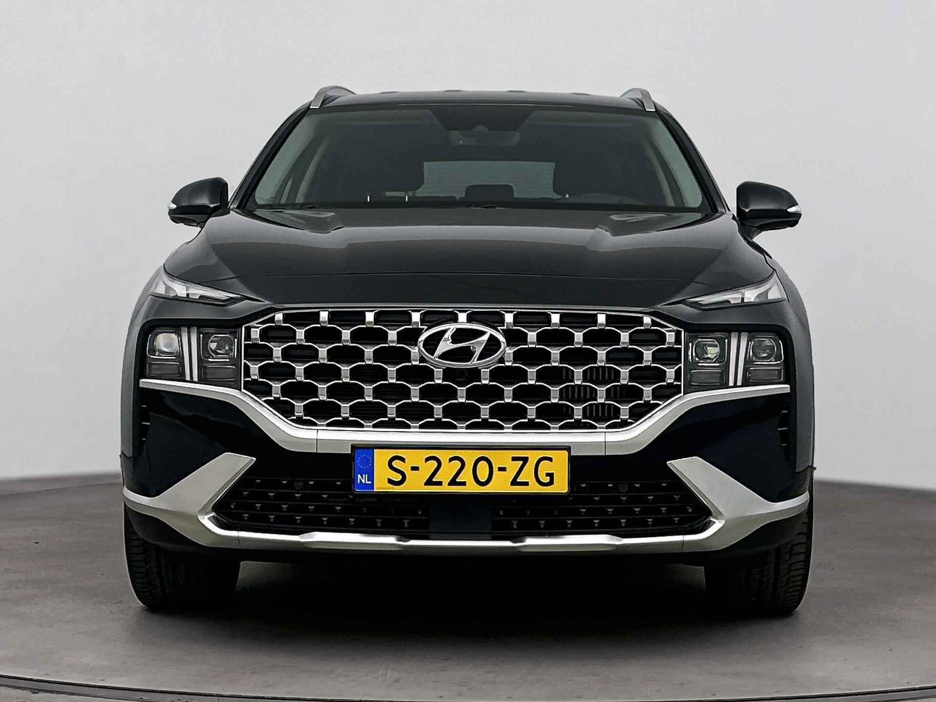 Hyundai Santa Fe 1.6 T-GDI HEV Premium 7Persoons | Leer | Memory | Stoelventilatie | Stoel + stuurverwarming | 360 Camera | - 5/35