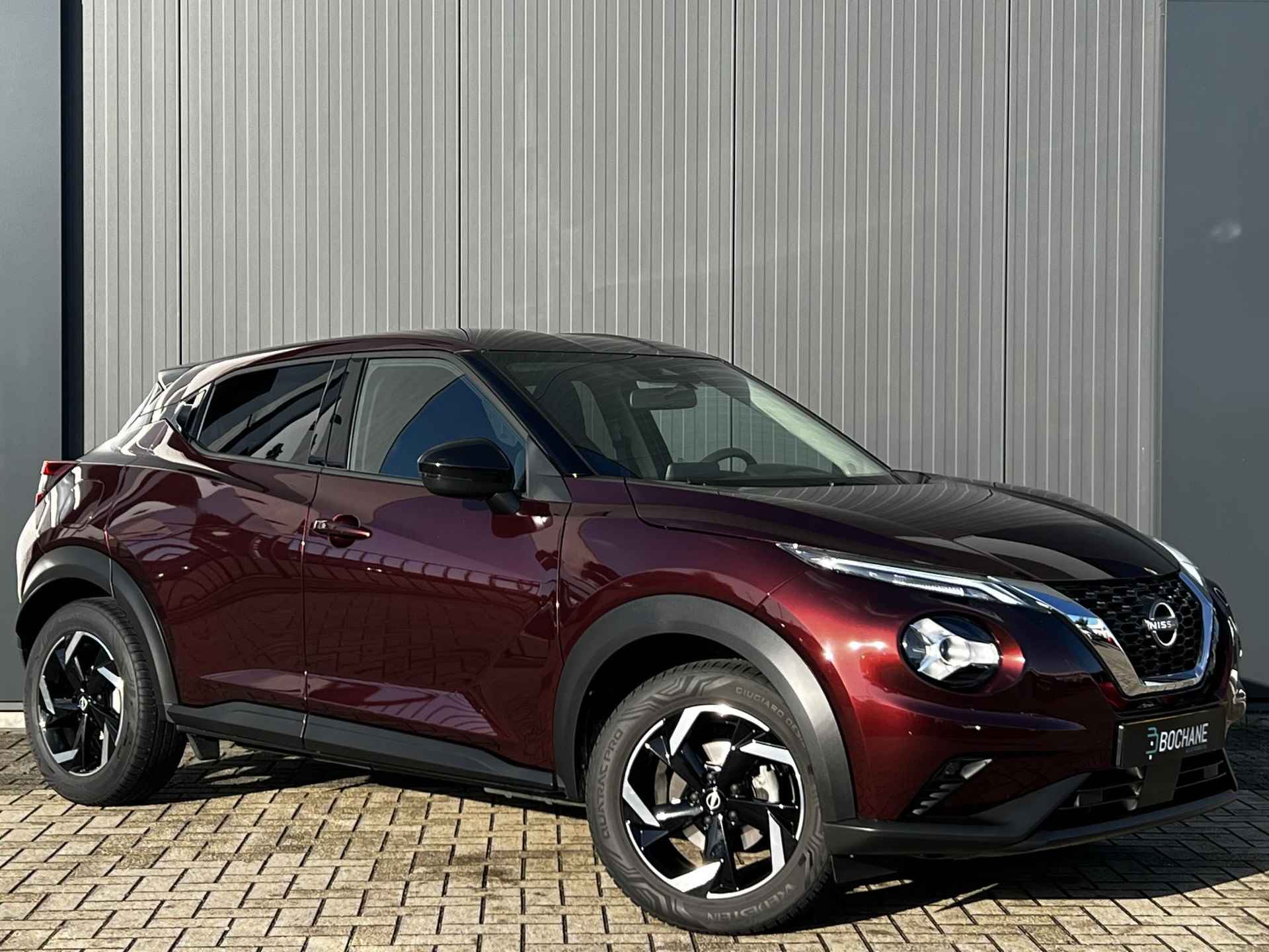 Nissan Juke 1.0 DIG-T 114 Acenta Parkeersensoren | Camera | Navigatie | Carplay | 17 inch velgen - 5/25