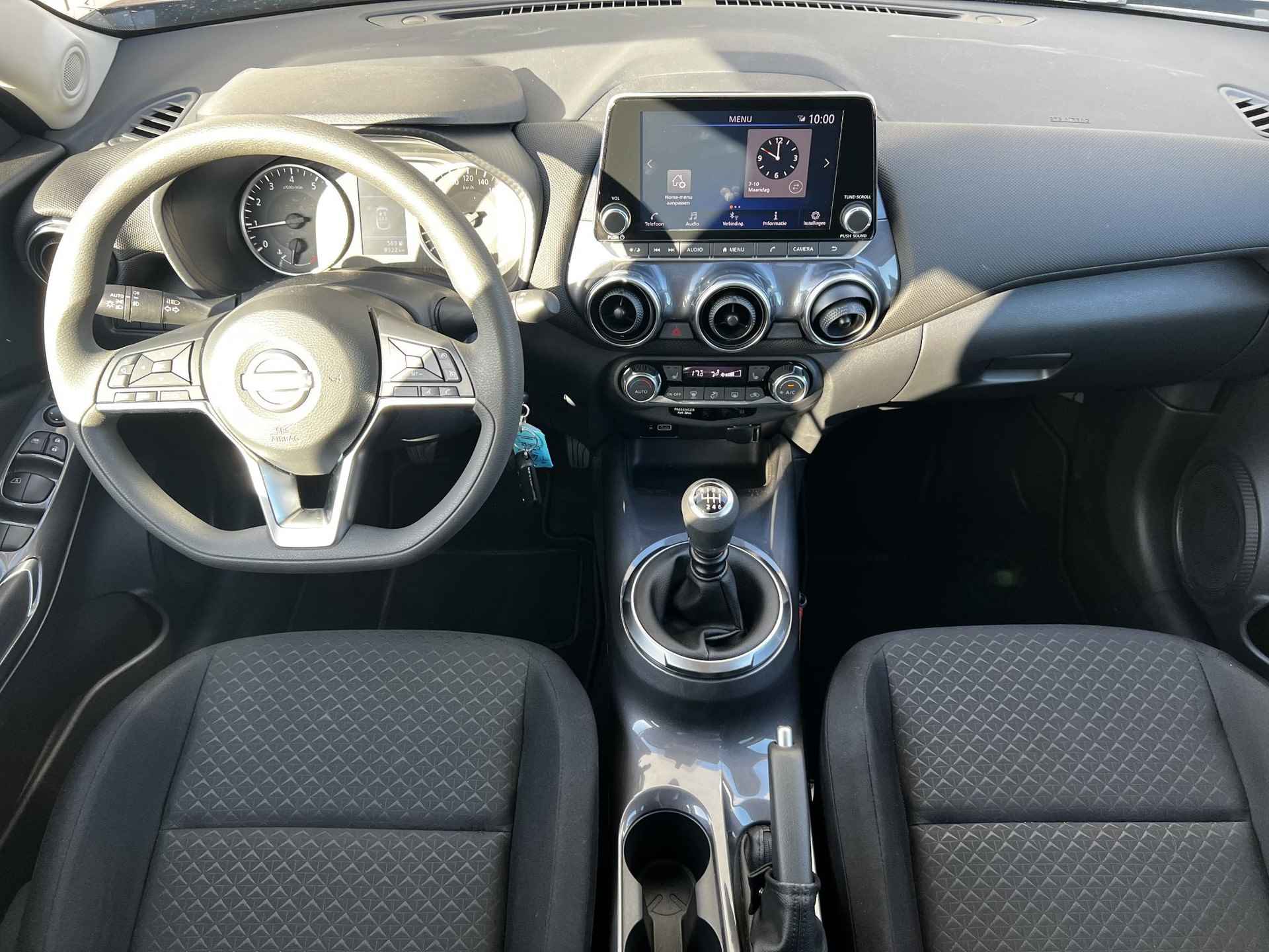 Nissan Juke 1.0 DIG-T 114 Acenta Parkeersensoren | Camera | Navigatie | Carplay | 17 inch velgen - 9/25