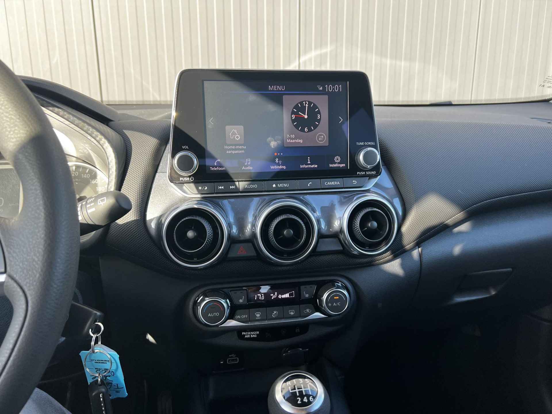 Nissan Juke 1.0 DIG-T 114 Acenta Parkeersensoren | Camera | Navigatie | Carplay | 17 inch velgen - 18/25