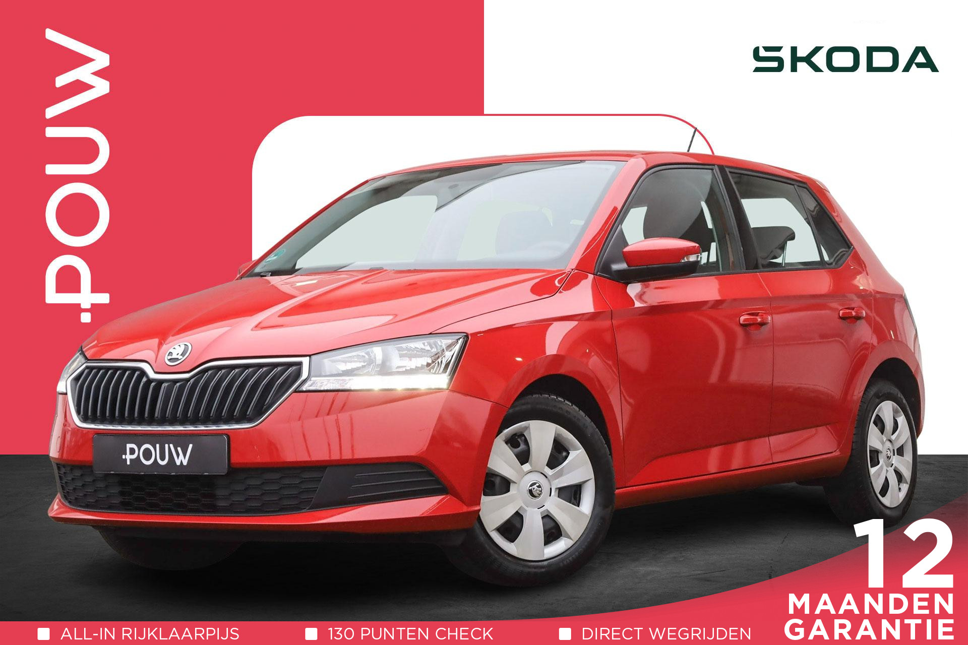 Skoda Fabia 1.0 75pk Active | Cruise Control | Airco | Bluetooth | Elektrische Ramen