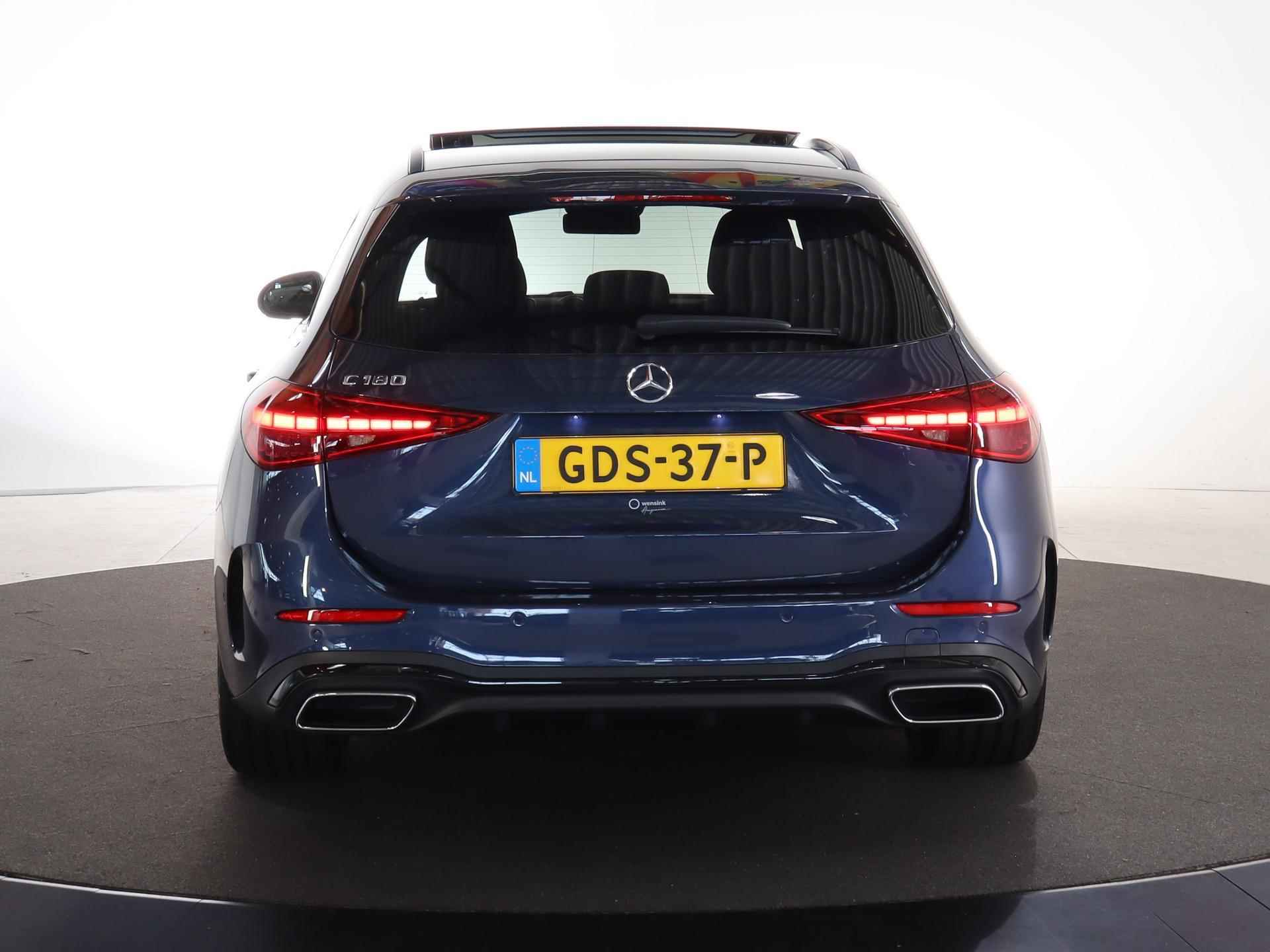 Mercedes-Benz C-klasse Estate 180 AMG Line | Nieuwprijs € 71.520 | Nightpakket | 19-Inch | Panoramadak | Apple Car Play | Massagestoelen | Stoelventilatie + -verwarming - 5/28