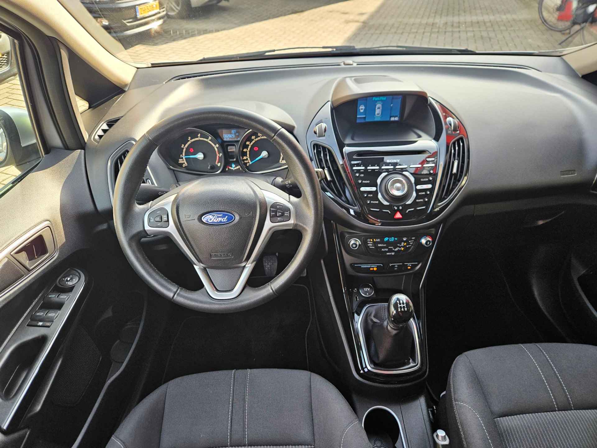 Ford B-Max 1.0 EcoBoost Titanium Parkeersensoren voor + achter/ Trekhaak/ Navi/ Rijklaarprijs! - 14/21