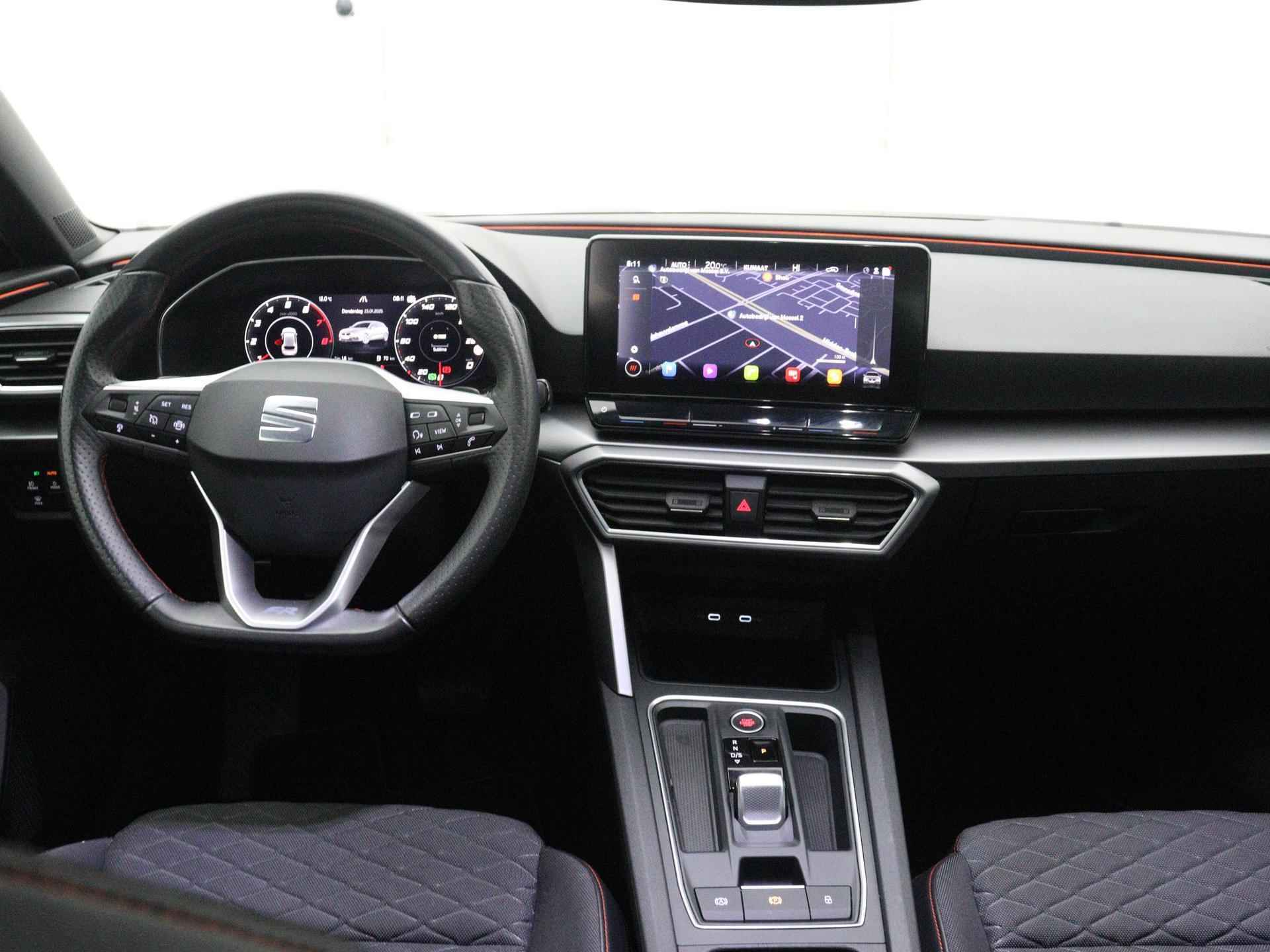 SEAT Leon 1.5 eTSI FR | CAMERA | ADAPTIEF CRUISE CONTROL | LED | DIGITAAL DASHBOARD | PARKEERSENSOREN | - 6/23