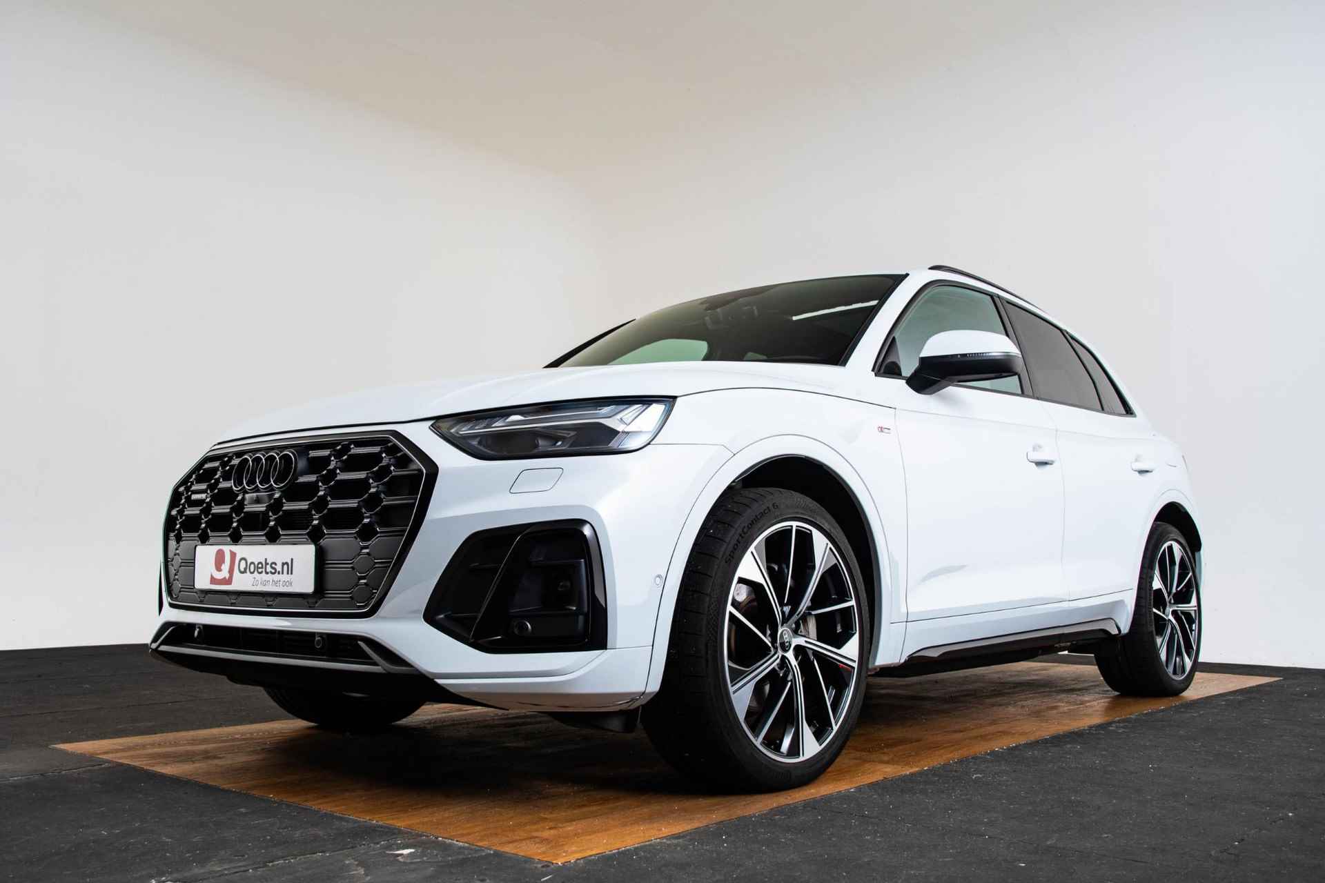 Audi Q5 50 TFSI e S edition Panoramadak - Luchtvering - Head-up - Parkeerassistent - Assistentiepakket City, Parking & Tour - Sportstoelen - Matrix LED - 21 inch - 7/74