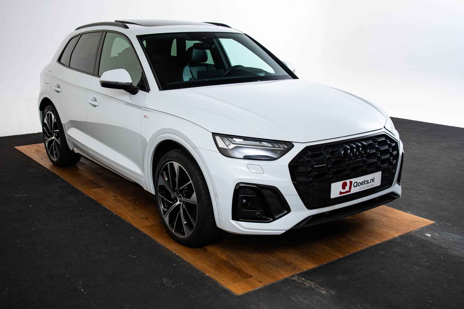 Audi Q5 50 TFSI e S edition Panoramadak - Luchtvering - Head-up - Parkeerassistent - Assistentiepakket City, Parking & Tour - Sportstoelen - Matrix LED - 21 inch - 8/74