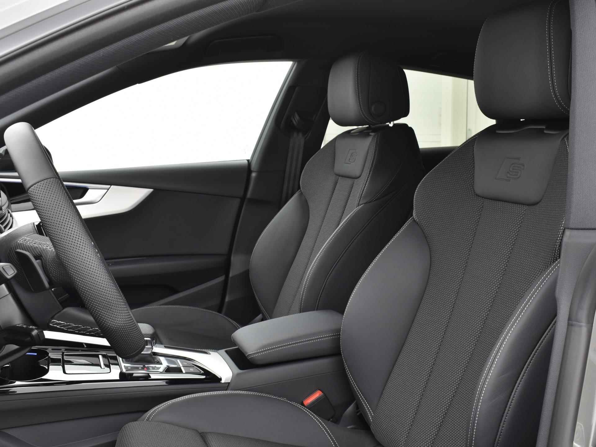Audi A5 Sportback 35 TFSI S edition Competition 150 PK ·Assistentiepakket parking · Optiekpakket zwart plus · Stoelverwarming · Afgevlakt stuurwiel · - 5/38