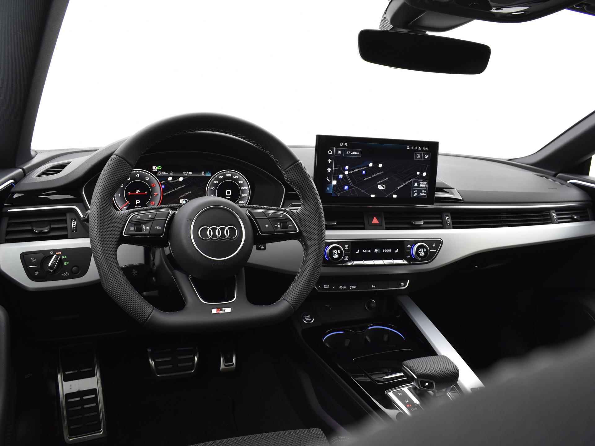 Audi A5 Sportback 35 TFSI S edition Competition 150 PK ·Assistentiepakket parking · Optiekpakket zwart plus · Stoelverwarming · Afgevlakt stuurwiel · - 24/38