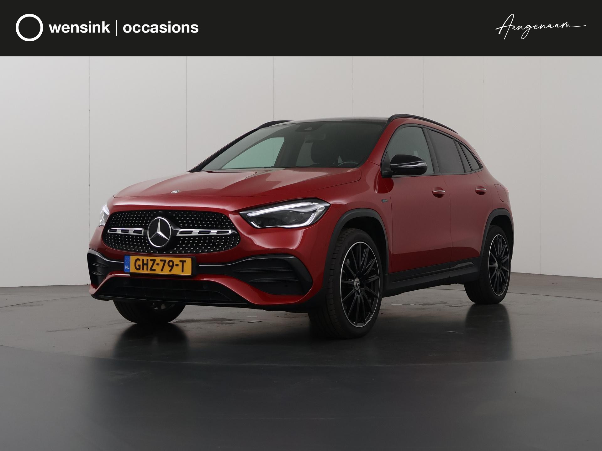 Mercedes-Benz GLA-klasse 250 e AMG Premium Plus | Ele. verstelbare stoelen + Geheugen | Panoramadak | Camera | WideScreen | Sfeerverlichting | Ele. bedienbaar kofferdeksel |