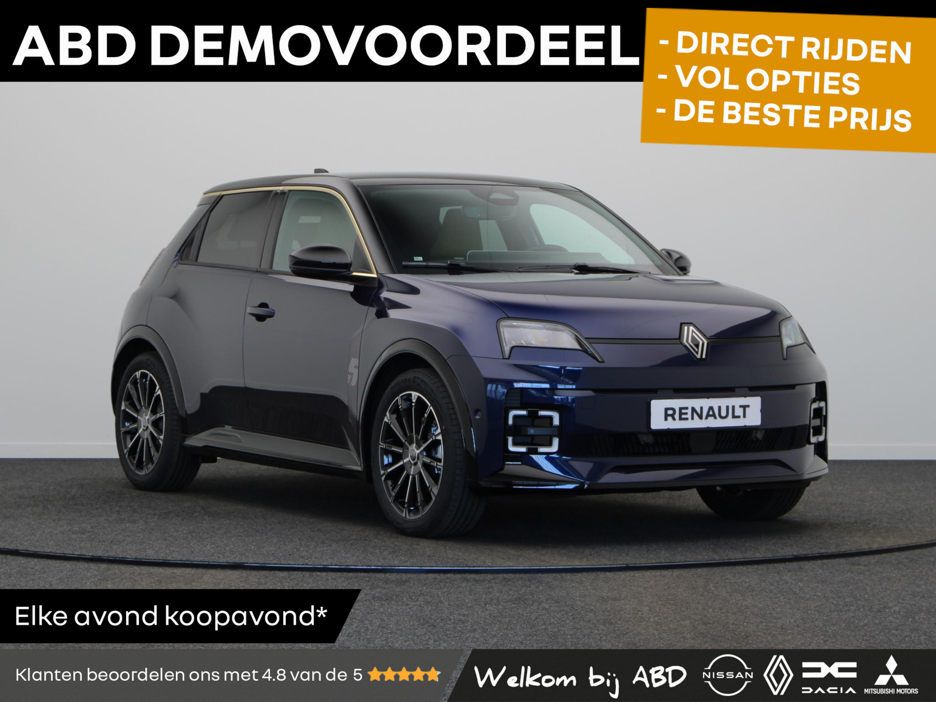 Renault 5 comfort range iconic cinq 52 kWh | Active driver assist | Harman Kardon | Blind spot warning |