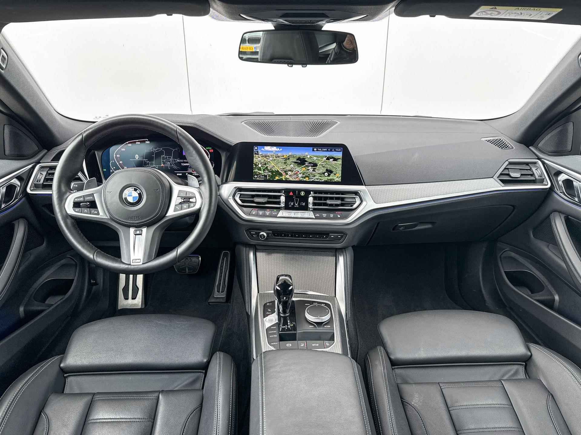 BMW 4 Serie Cabrio 420i High Executive M-Sport 18 Inch / Comfort Acces / Nek Verwarming / Driving Assistant / Head Up Display / Hifi / Stoelverwarming - 7/20