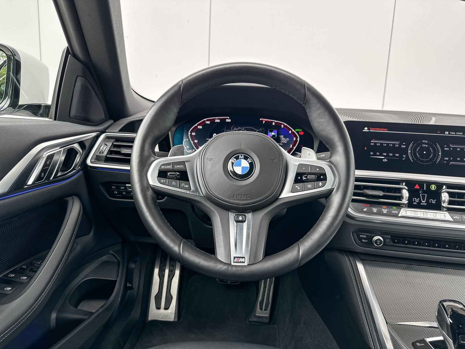 BMW 4 Serie Cabrio 420i High Executive M-Sport 18 Inch / Comfort Acces / Nek Verwarming / Driving Assistant / Head Up Display / Hifi / Stoelverwarming - 8/20