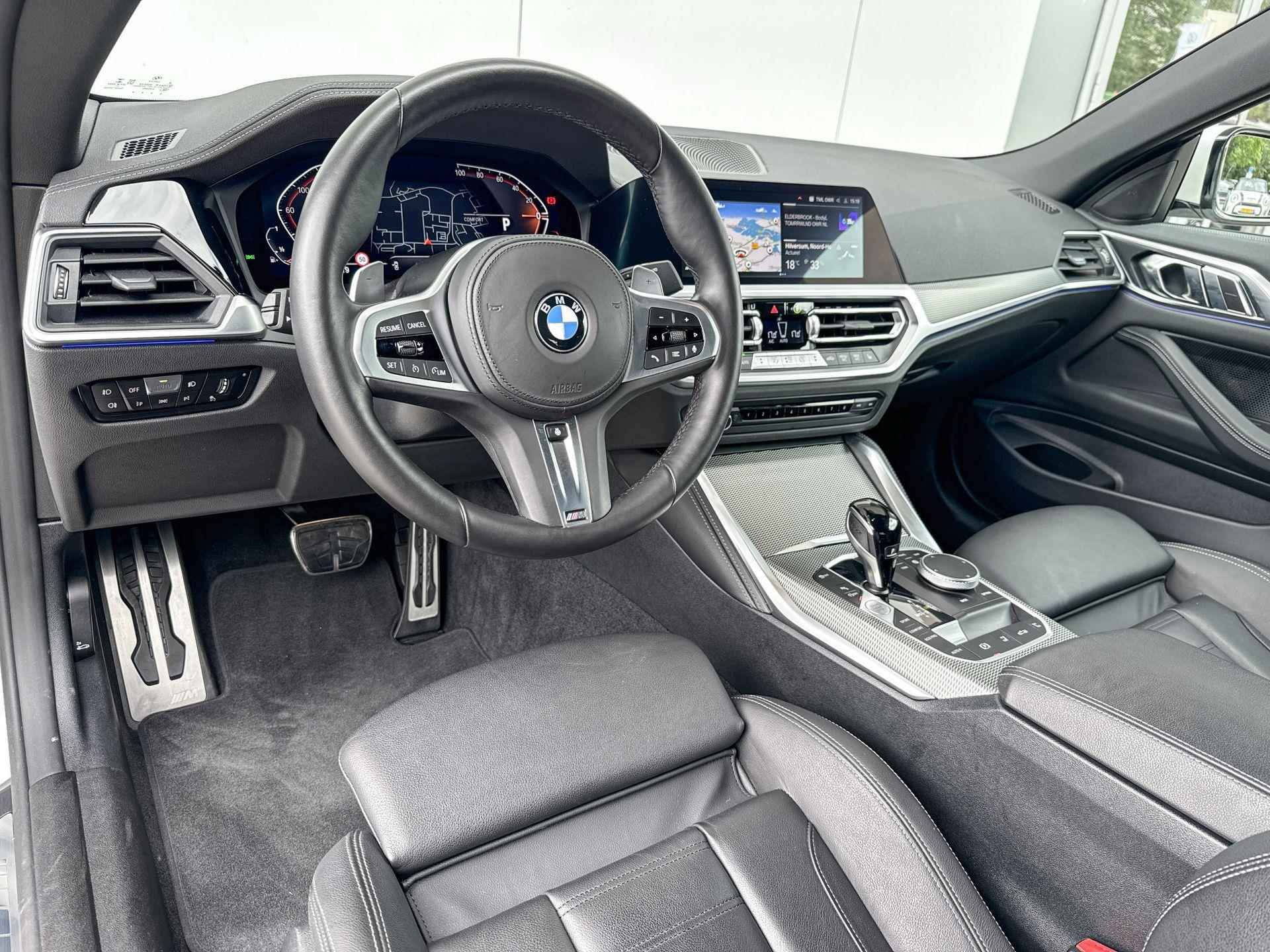 BMW 4 Serie Cabrio 420i High Executive M-Sport 18 Inch / Comfort Acces / Nek Verwarming / Driving Assistant / Head Up Display / Hifi / Stoelverwarming - 20/20