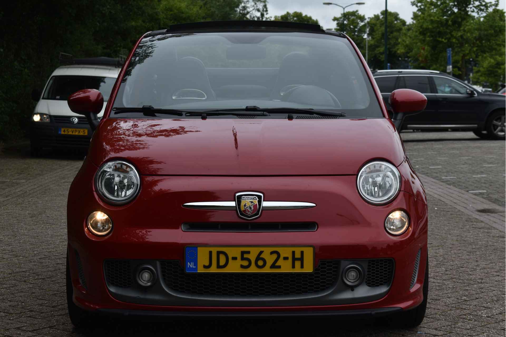 Fiat 500C 1.4 T-Jet Abarth Custom 595 Turismo | NL-Auto | Lederen sportstoelen | Climate Control | Digitale tellers | 17" | NAP - 6/57