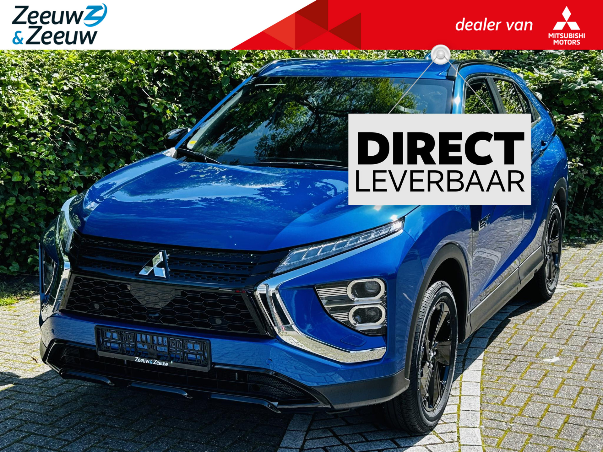 Mitsubishi Eclipse Cross 2.4 PHEV Black Edition | € 8000 ,- VOORRAAD KORTING | AUTOMAAT | BLINDSPOT | NOODREMSYSTEEM | 4X4 | 360 GRADEN CAMERA | STOEL & STUURVERWARING |