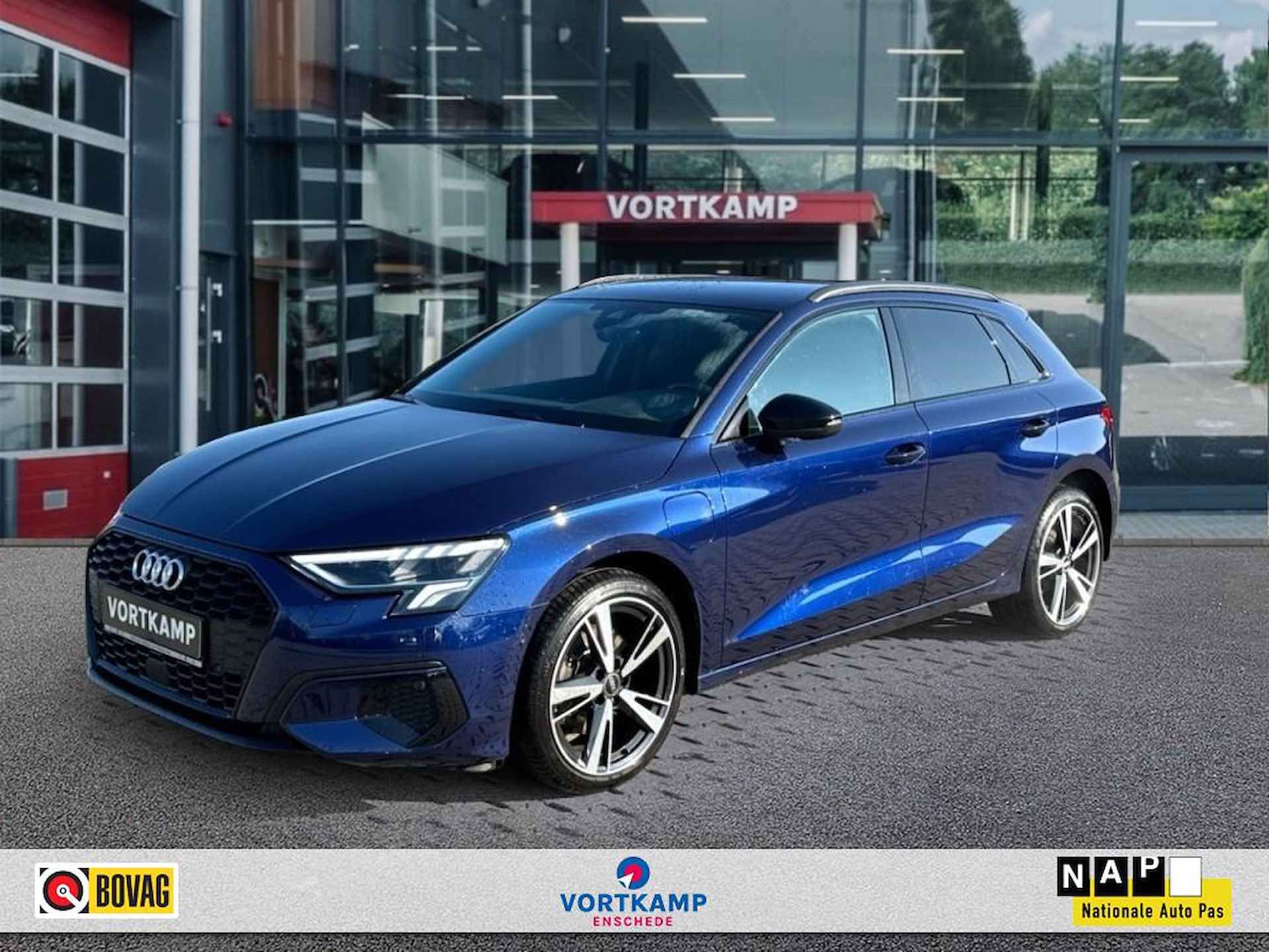 AUDI A3 40 TFSIe ADVANCED TREKHAAK/LEDER/NAVI/ACC/STOELVERW/PDC/E-KLEP