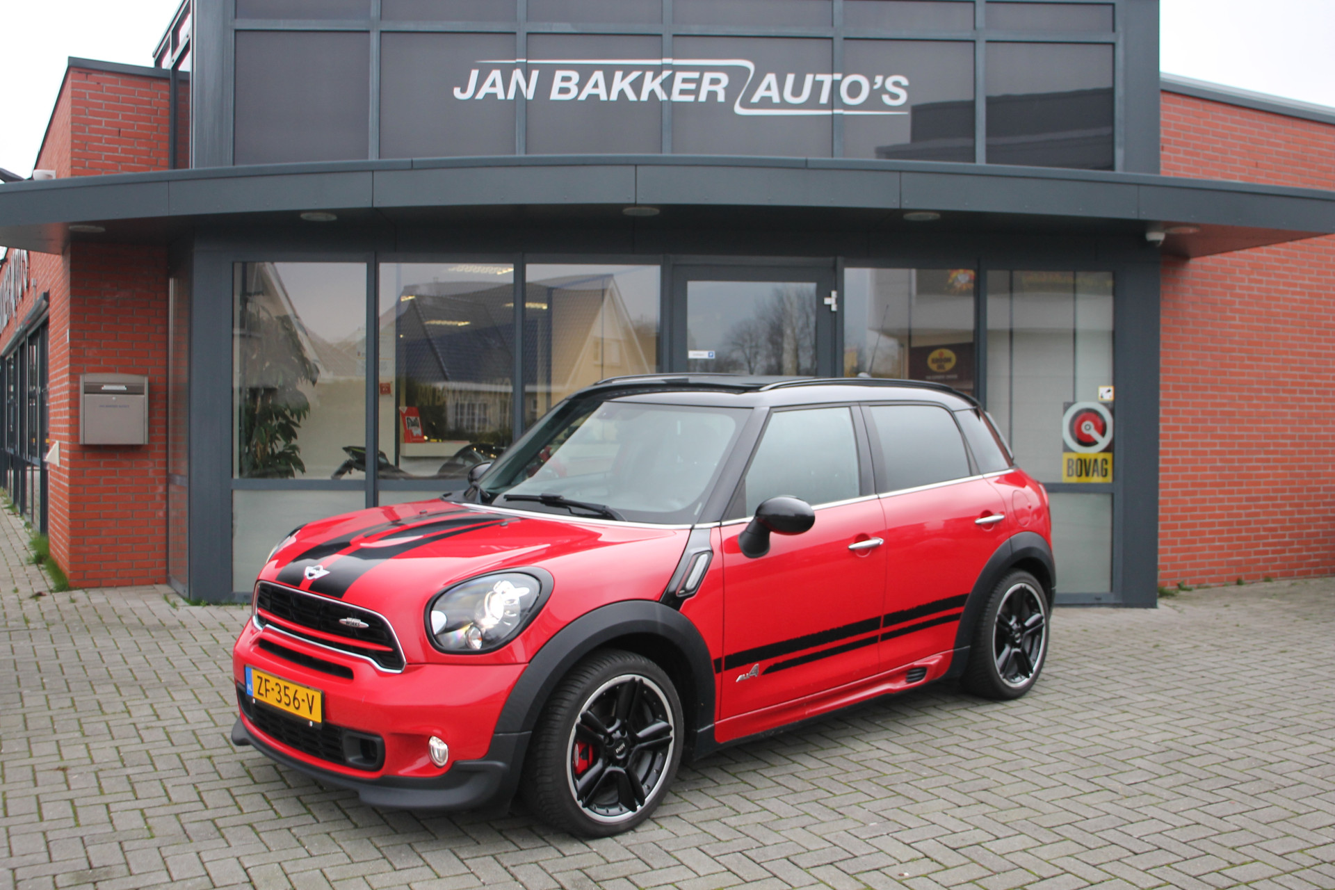 MINI Countryman 1.6 John Cooper Works ALL4 Chili ✅ Panoramadak ✅ Navi ✅ 218PK ✅ jaar garantie