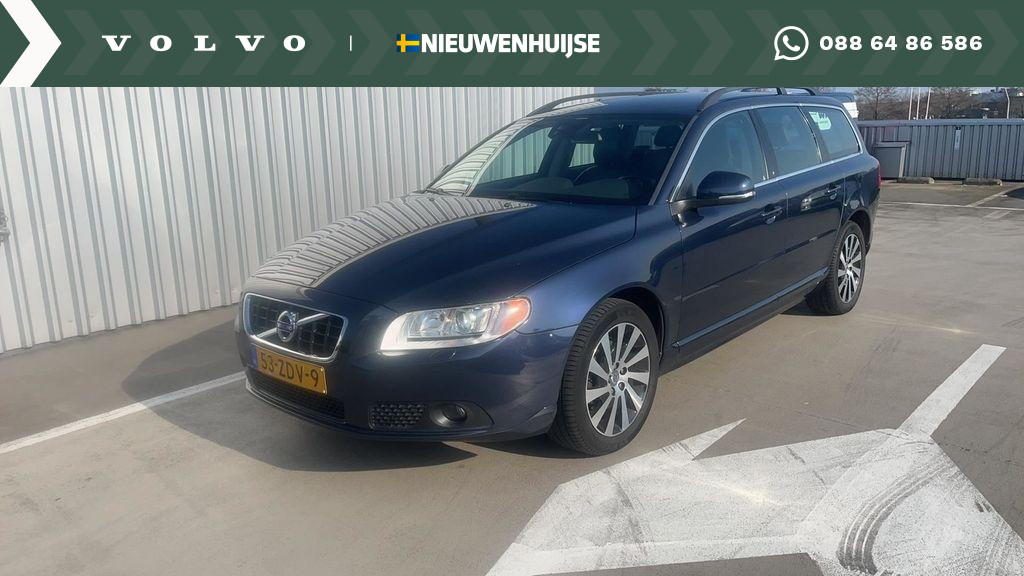 Volvo V70 1.6 T4 Limited Edition | Leder | Stoelverwarming | Dakrails | High Performance Audio | Reservewiel | Xenon koplampen | Licht metalen velgen |