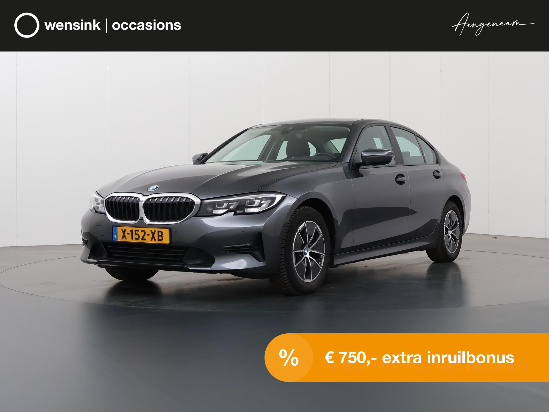 BMW 3-serie 318i Business Edition Plus | Sportstoelen | Leder | Navigatie | Parkeercamera | Stoelverwarming | Cruise Control |