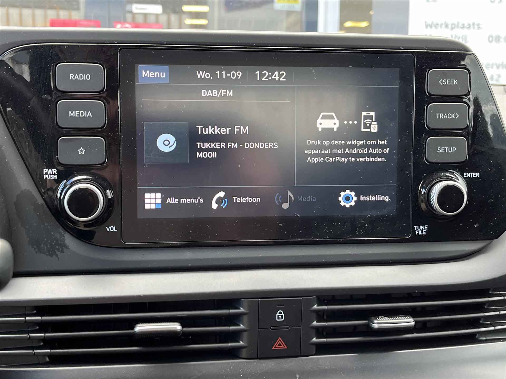 HYUNDAI I20 1.0 T-GDI 48V MHEV 100pk DCT Comfort |  | Airconditioning | Navigatie via carplay || - 13/22