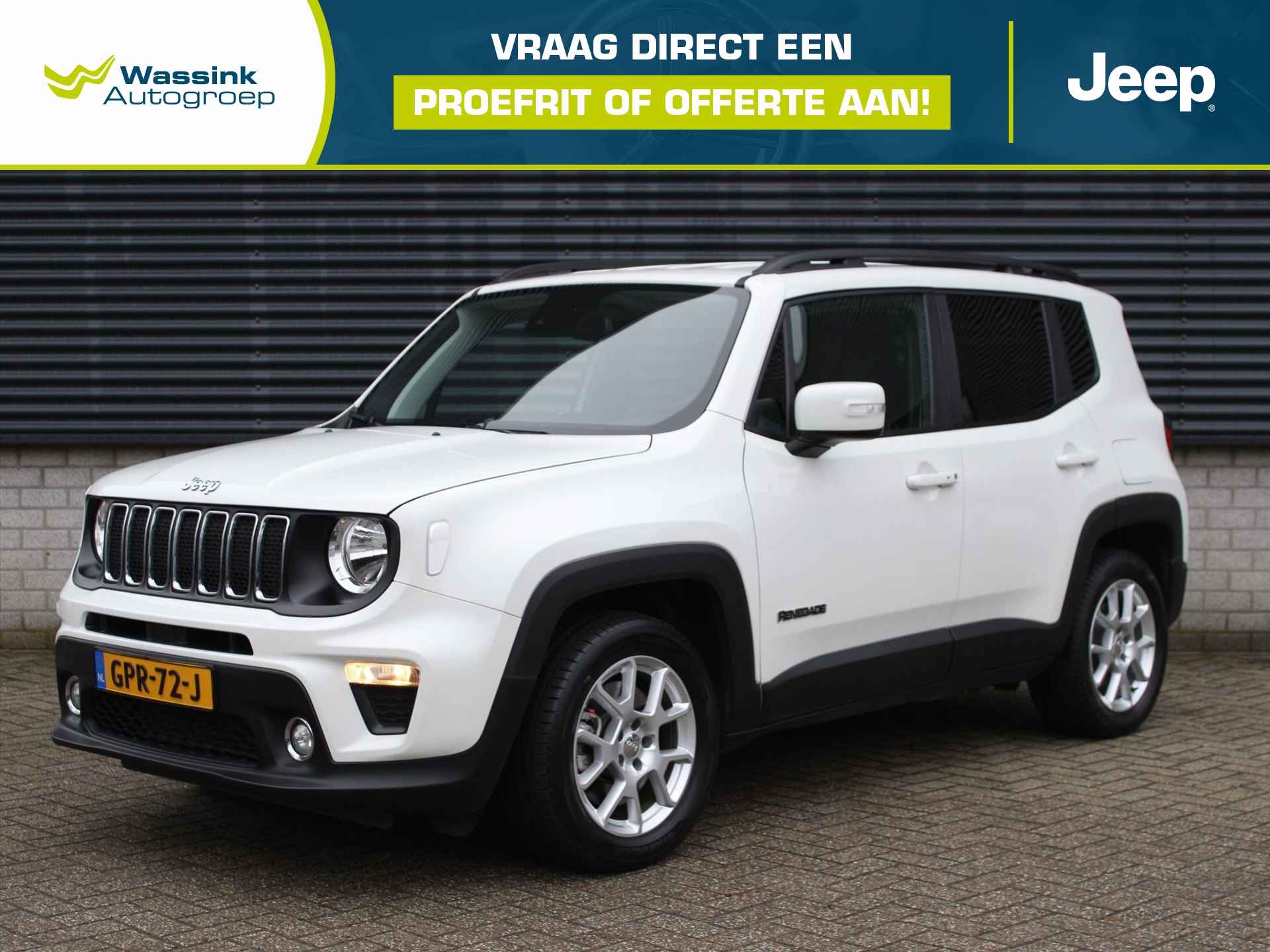 JEEP Renegade 1.3T 4xe 240pk Plug-in Hybrid 4WD Aut Limited | Cruise Control | Climate Control | Apple Carplay | Android Auto - 1/34