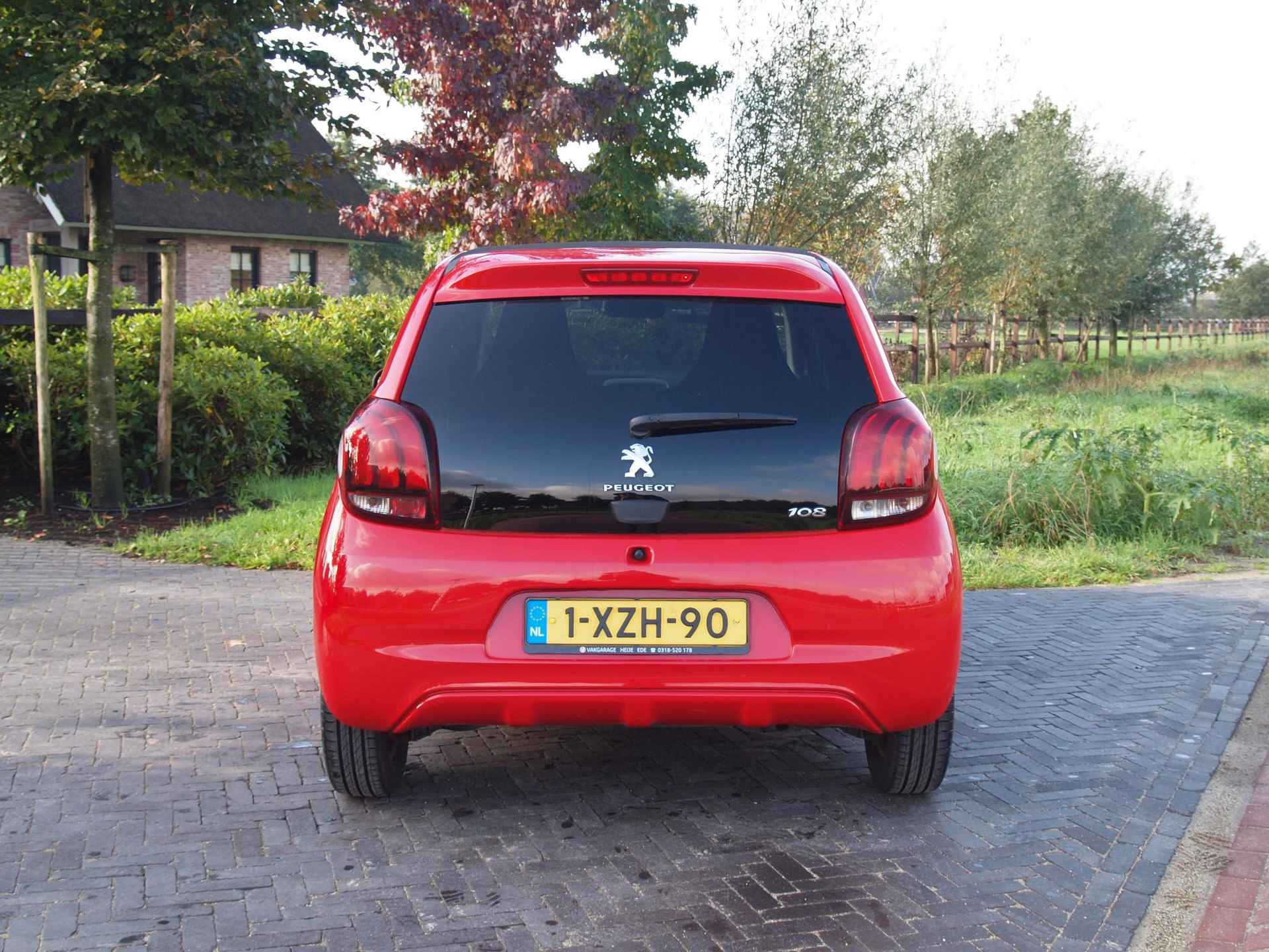 Peugeot 108 1.0 VTi Active Top | Elektrisch vouwdak | Bluetooth | Airco | - 9/23