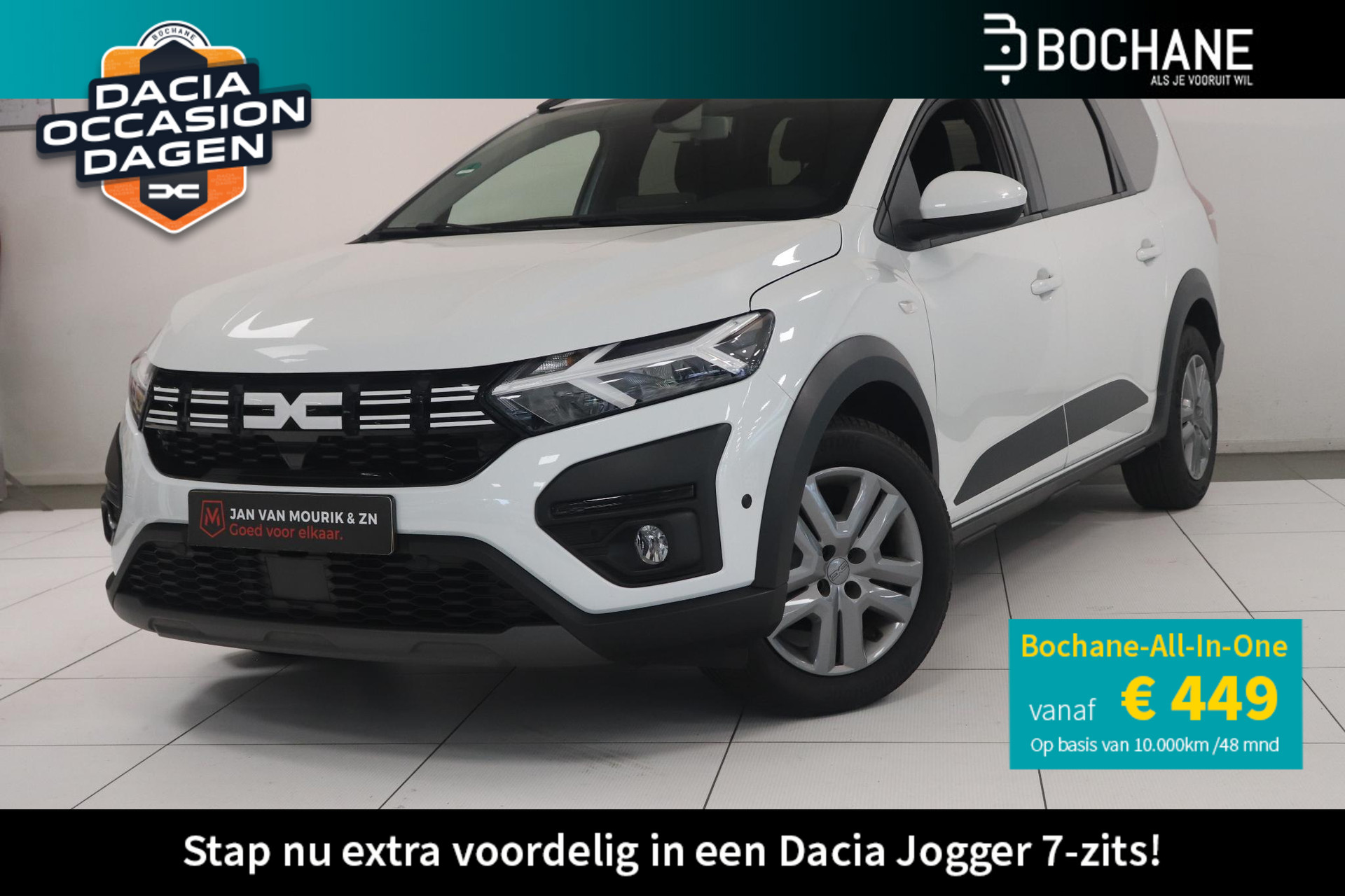 Dacia Jogger 1.0 TCe 110 Expression 7p.  | 7-persoons | Navigatie | Achteruitrijcamera |