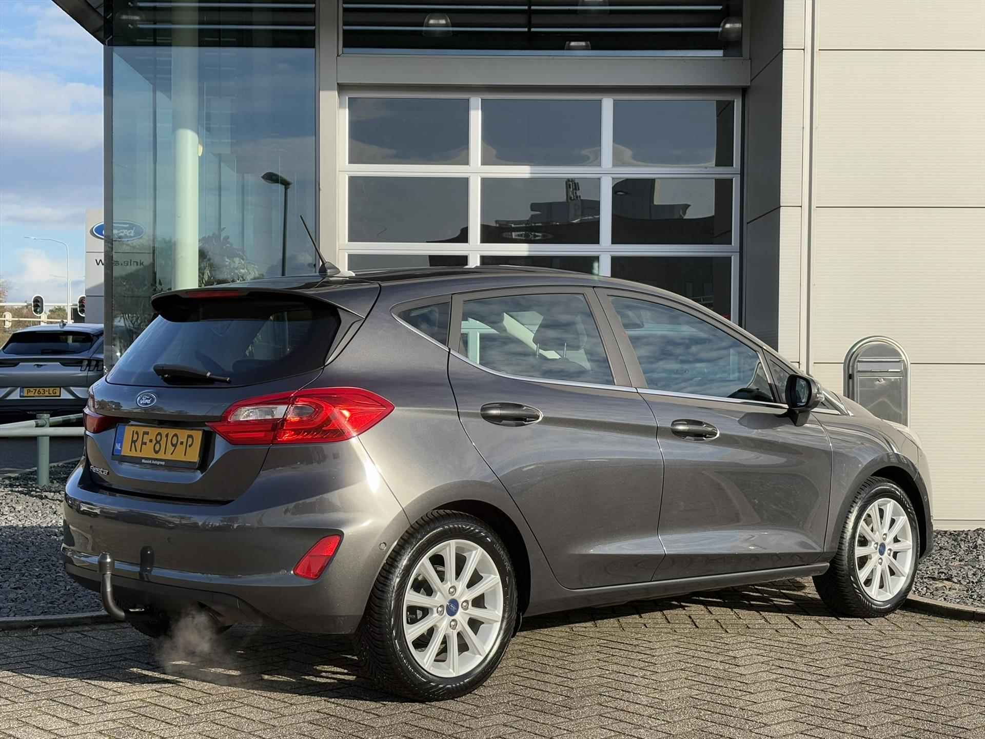 Ford Fiesta 1.0 EcoBoost 100pk 5dr Titanium | Trekhaak | Navigatie | Camera Achter | Voorruitverwarming | B&O Geluid | - 5/32