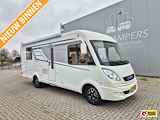 Hymer B698  Queensbed luchtvering